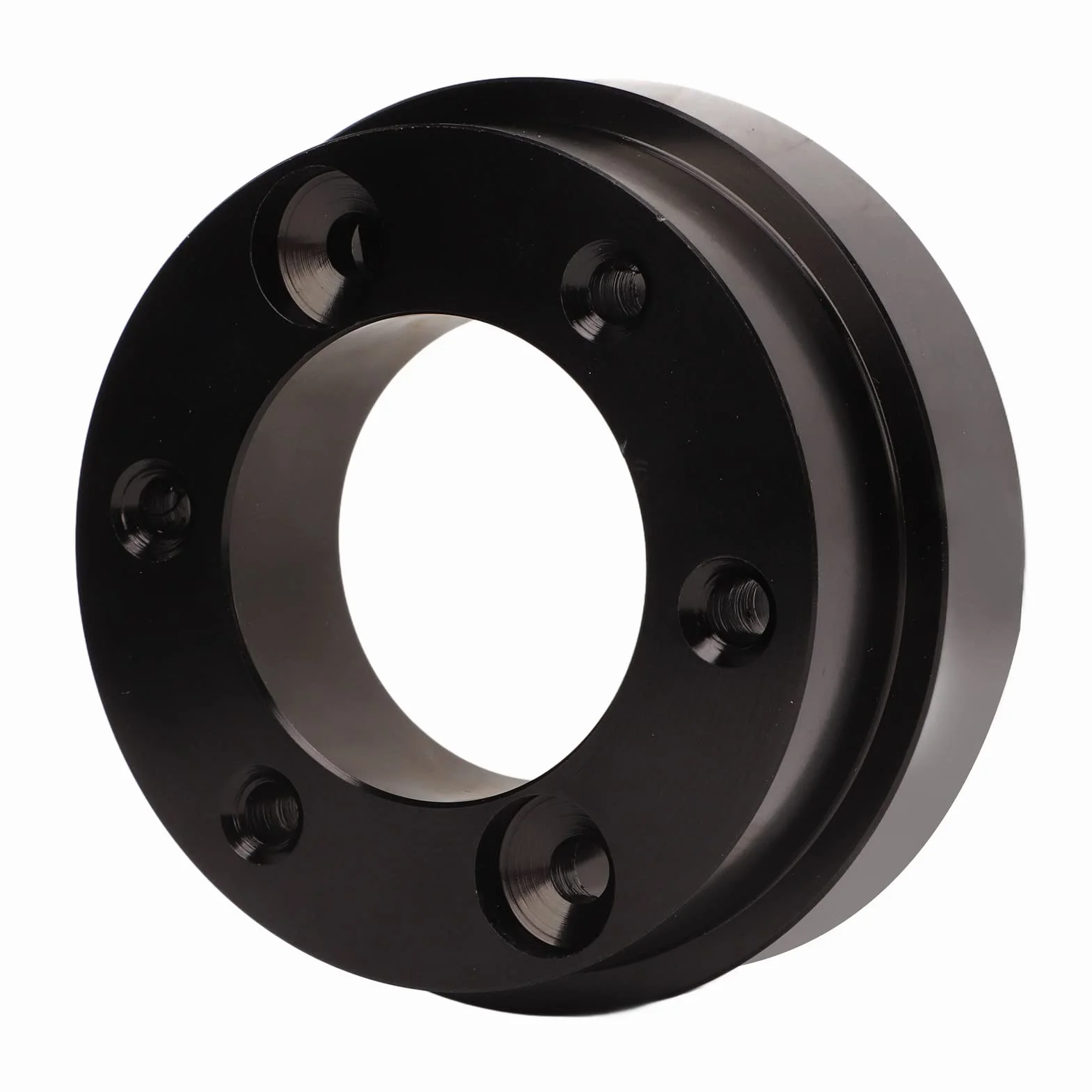 Adapter Piasty Kierownicy 70 Mm, Adapter Kierownicy ze Stopu Aluminium z 6 śrubami i 2 Kluczami Sześciokątnymi Montaż Samochodu CNC do G25 G27 G29 G920 13 14 Cali, Zestaw Szybkiego