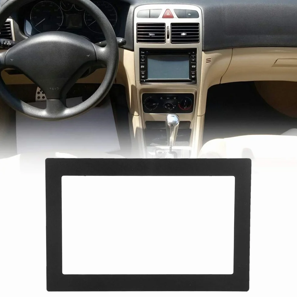 Rama Samochodowego Stereo 2Din 7in Ramka Nawigacyjna DVD Uniwersalne Mocowanie 178x102mm