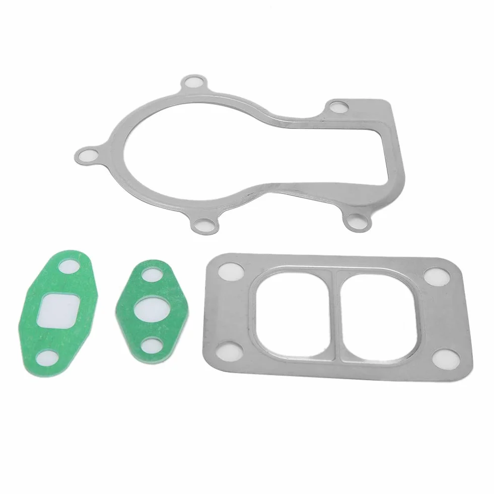 Uszczelka Turbo Akozon, Zestaw Uszczelek Turbo ze Stali Nierdzewnej Pasuje do Holset HX35 HX35W Wylot Wlotu