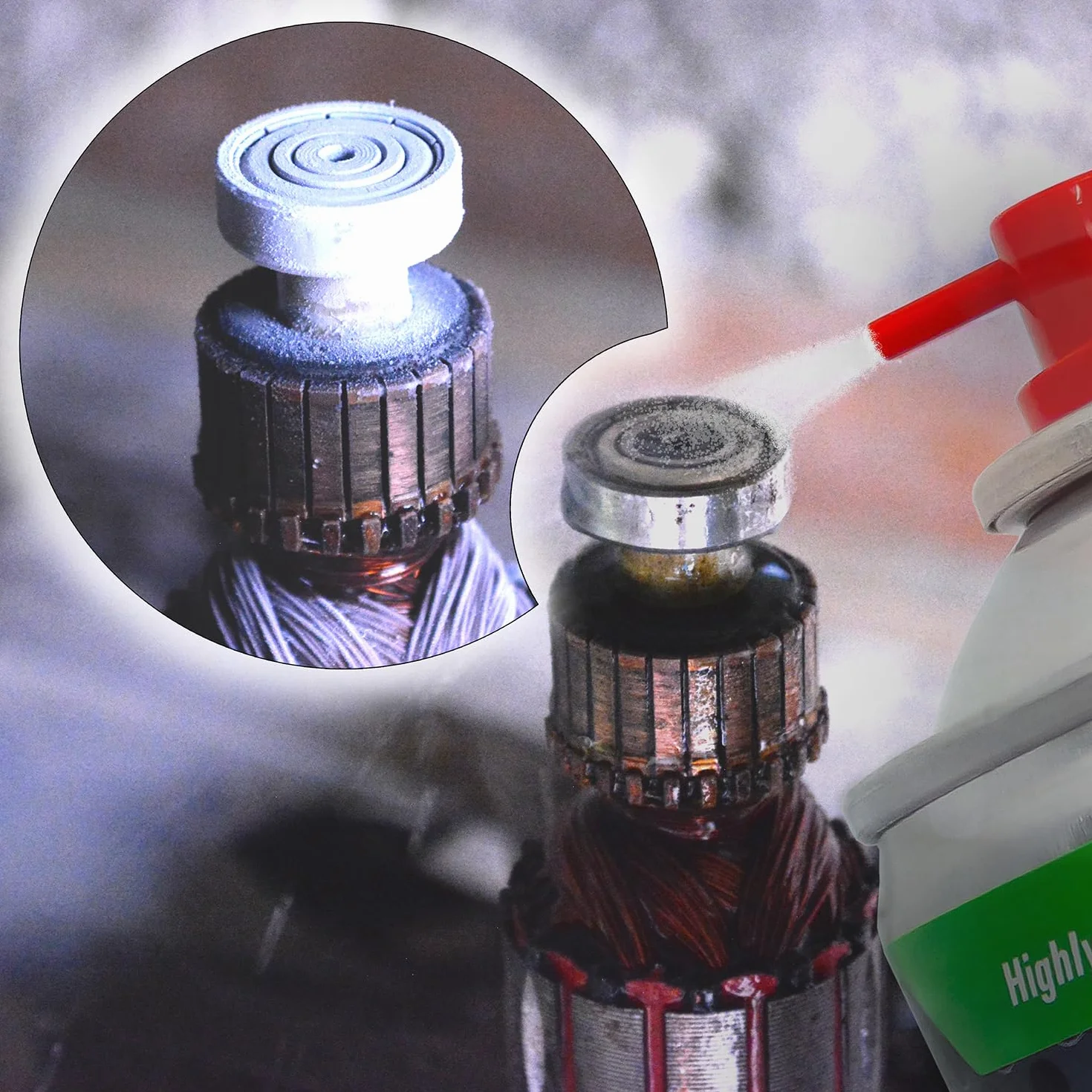 AABCOOLING Rust Off Ice 1x 500ml - Szybki odrdzewiacz z efektem zamrażania -40°C, Usuwa rdzę, Luzuje zapieczone śruby i nakrętki, Inhibitor rdzy, Neutralizator rdzy, Środek antykorozyjny w spray-u