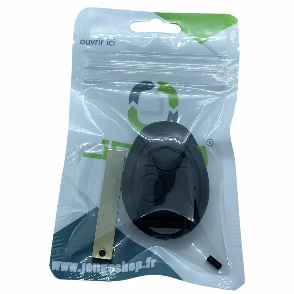 JONGO - Etui na kluczyk z ostrzem kompatybilne z Mini Cooper, One, Cooper D | Składane etui samochodowe