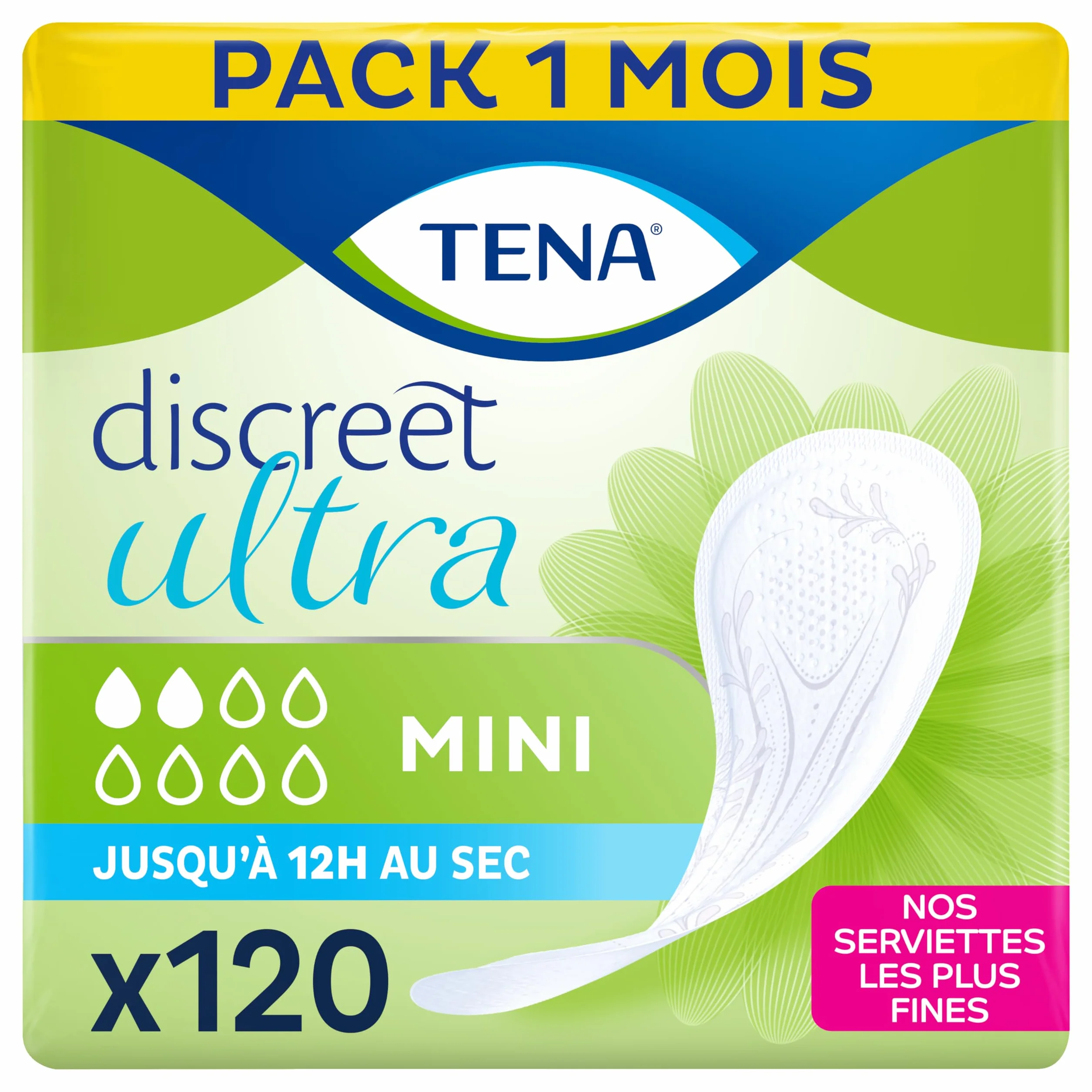 TENA Dyskretne Ultra Mini 120 wkładek inkontynencja dla kobiet