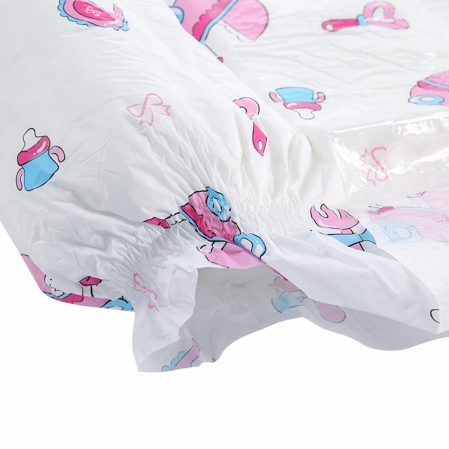 CutiePlusU Pieluchy dla dorosłych 10 sztuk jednorazowe majtki do inkontynencji maksymalna chłonność na noc średnie 71-96 cm