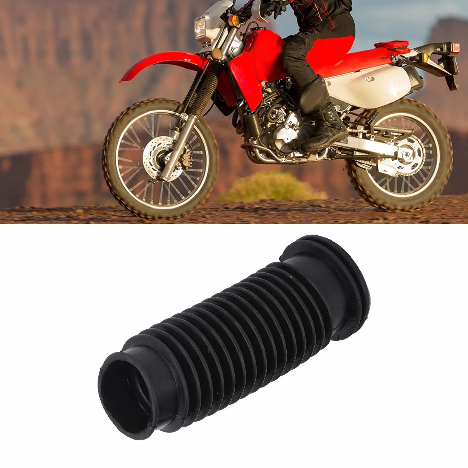 Wąż Wlotowy Filtra Powietrza do Motocykli ATV QUAD PIT PRO DIRT BIKE o Pojemności 70 Cm3, 90 Cm3, 110 Cm3, 125 Cm3, długość 150 Mm, średnica Wewnętrzna 43 Mm, Lepsza Funkcja