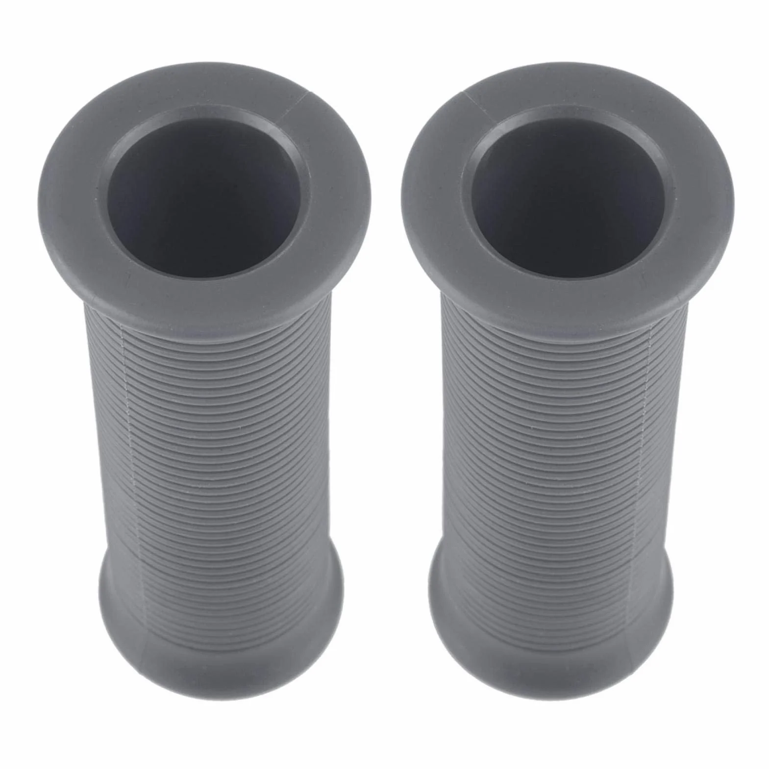 Uchwyty motocyklowe, Akozon 2 szt. 1 cal 25mm Uniwersalny motocyklowy uchwyt do kierownicy z TPU (ciemnoszary)