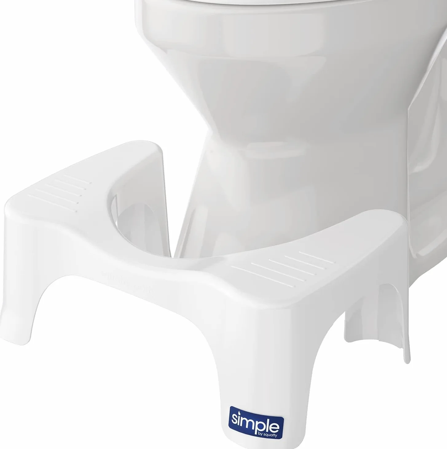 Squatty Potty Simple SP-SIMPLE-OS Taboret Łazienkowy 7-Cali Biały
