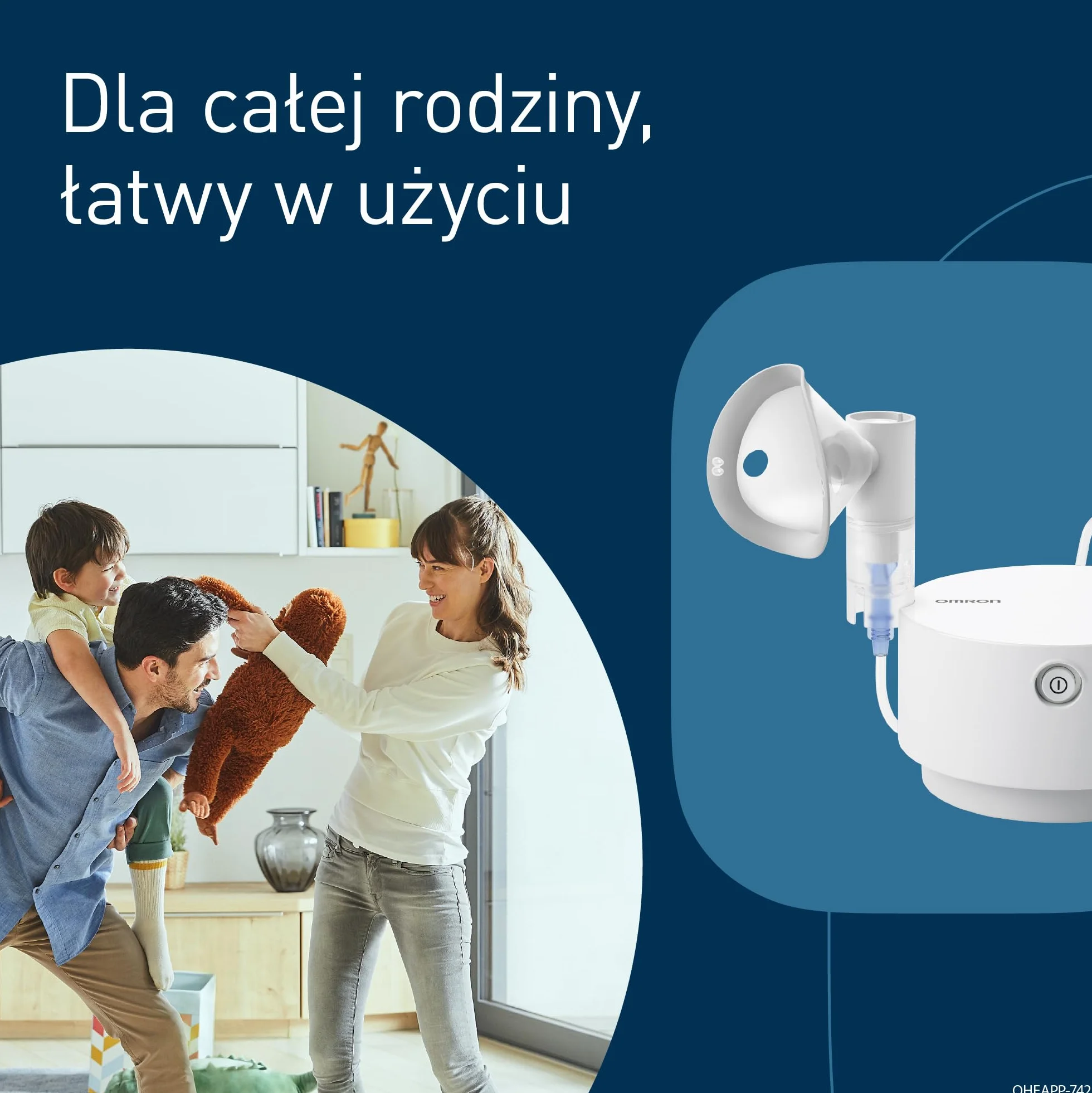 OMRON X105 Advanced Nebulizator typu wszystko w jednym do chorób układu oddechowego