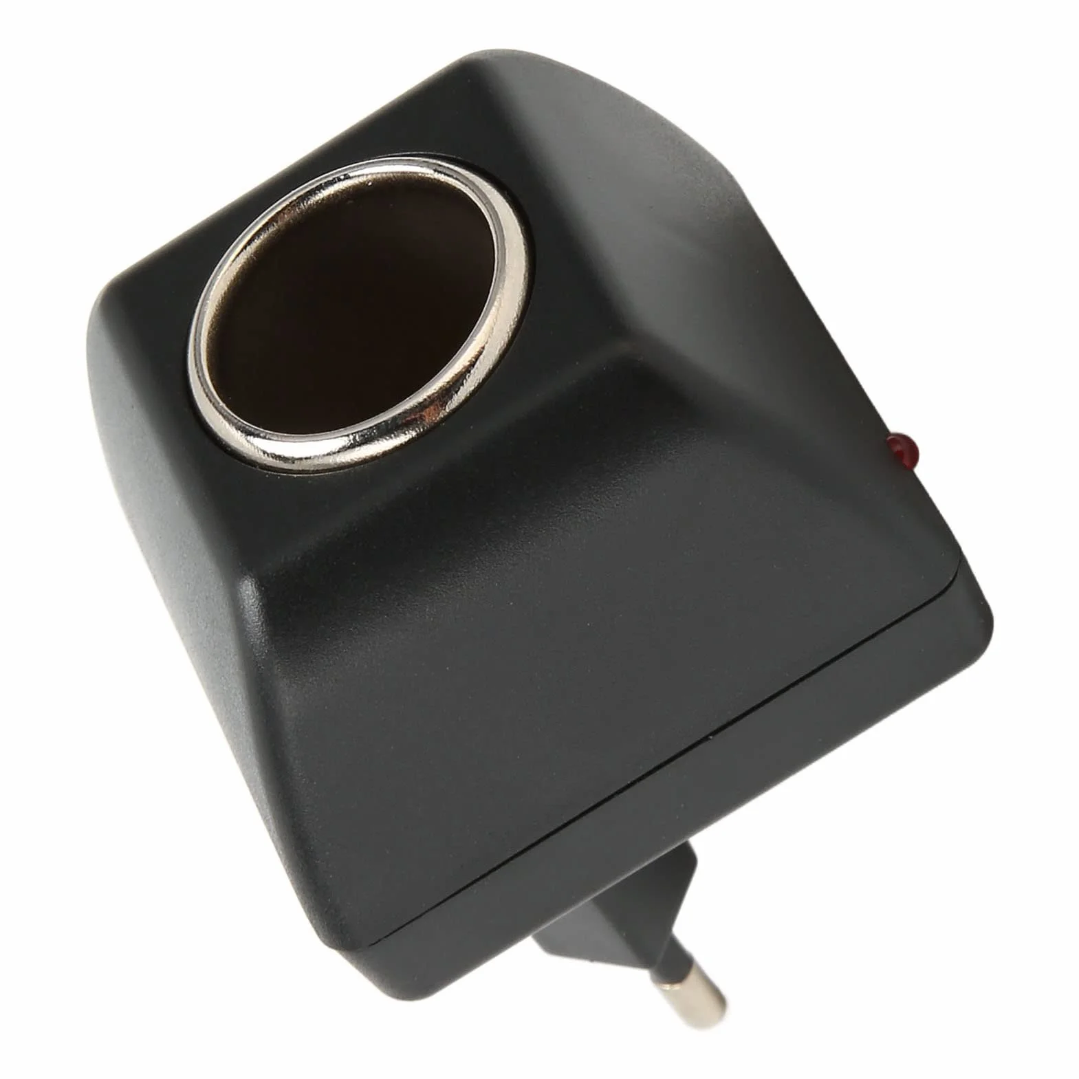 Konwerter AC na DC, 110 do 220 V 12 V Gniazdo Zapalniczki Samochodowej Zasilacz ze Wskaźnikiem LED, AC DC Adapter Zasilacza Transformator do Odkurzacza Samochodowego, Lodówka