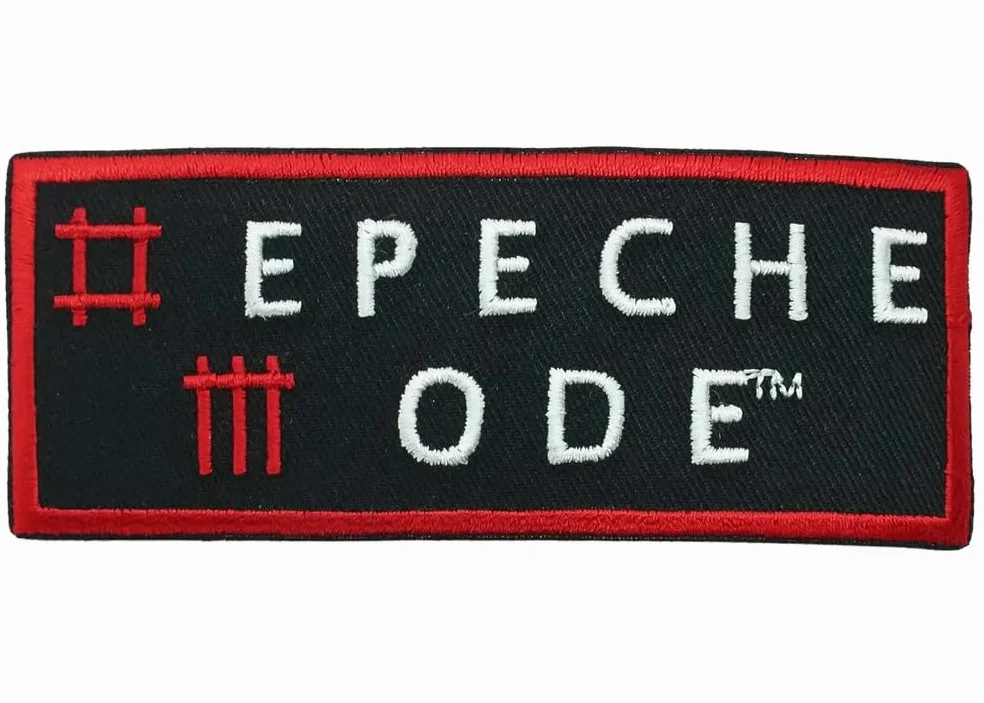 hotrodspirit - Naszywka Depeche Mode Group New vawe10x4 cm Naszywka Rock