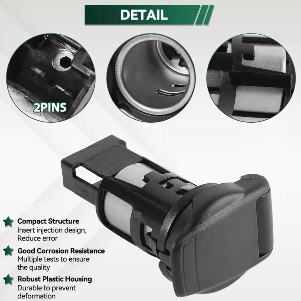 Samochodowe Gniazdo Zasilania, Akozon 253312923R Zapalniczka Samochodowa 12V 120W Gniazdo Zapalniczki Samochodowej dla dla Koleos dla Dacii