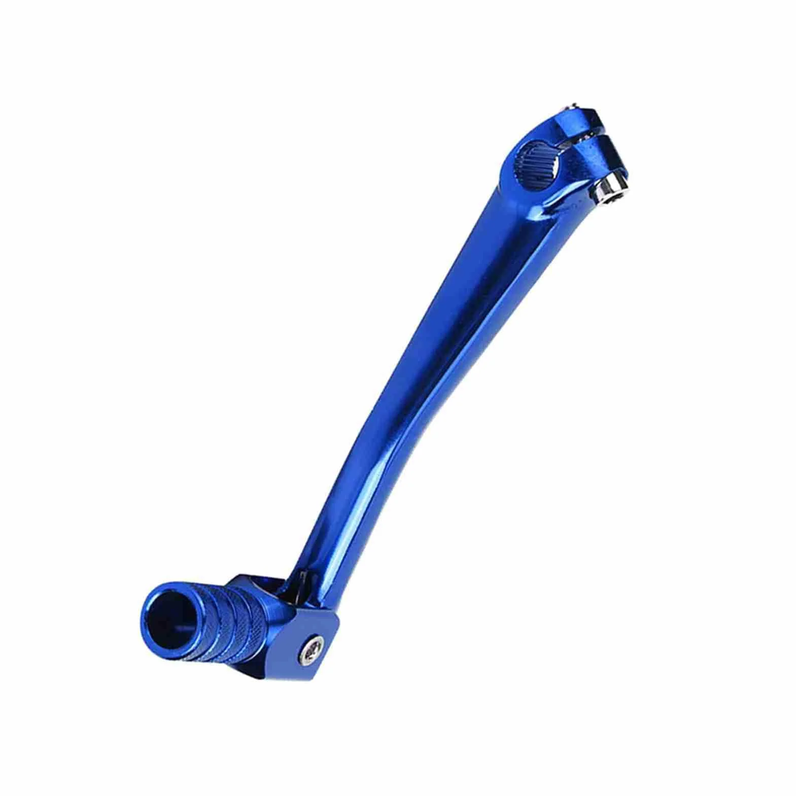 Motocykl Kickstart, Uniwersalna Dźwignia Zmiany Biegów Motocykla Złota, Inne, Akcesoria do Modyfikacji Motocykli Dźwignia Zmiany Biegów ze Stopu Aluminium Cnc (czerwona) (BLUE)