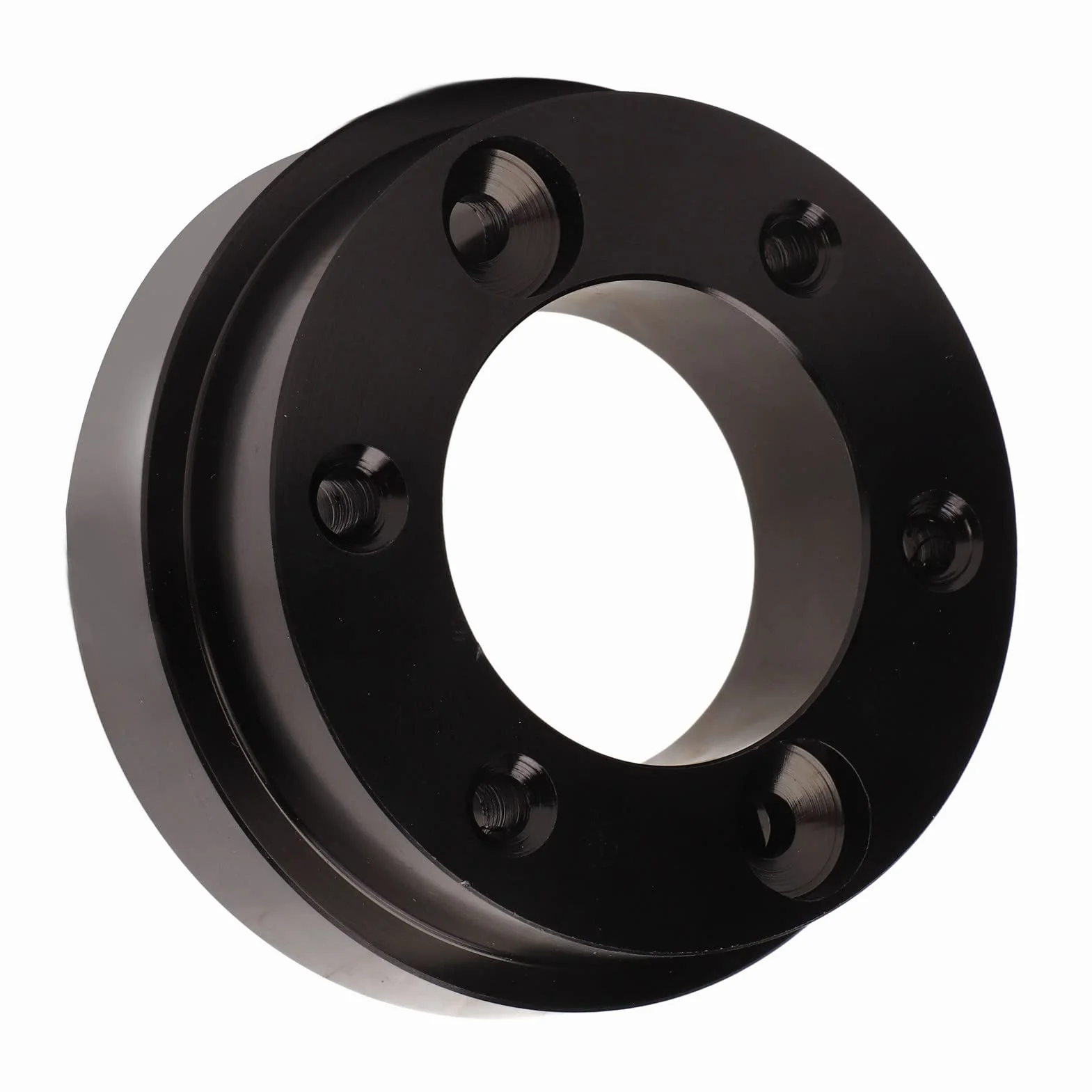 Adapter Piasty Kierownicy 70 Mm, Adapter Kierownicy ze Stopu Aluminium z 6 śrubami i 2 Kluczami Sześciokątnymi Montaż Samochodu CNC do G25 G27 G29 G920 13 14 Cali, Zestaw Szybkiego