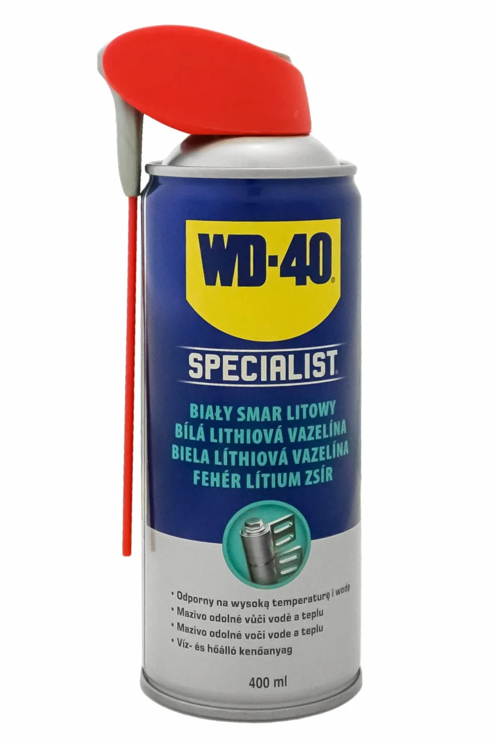WD-40 SPECIALIST Smar Biały Litowy 400ml