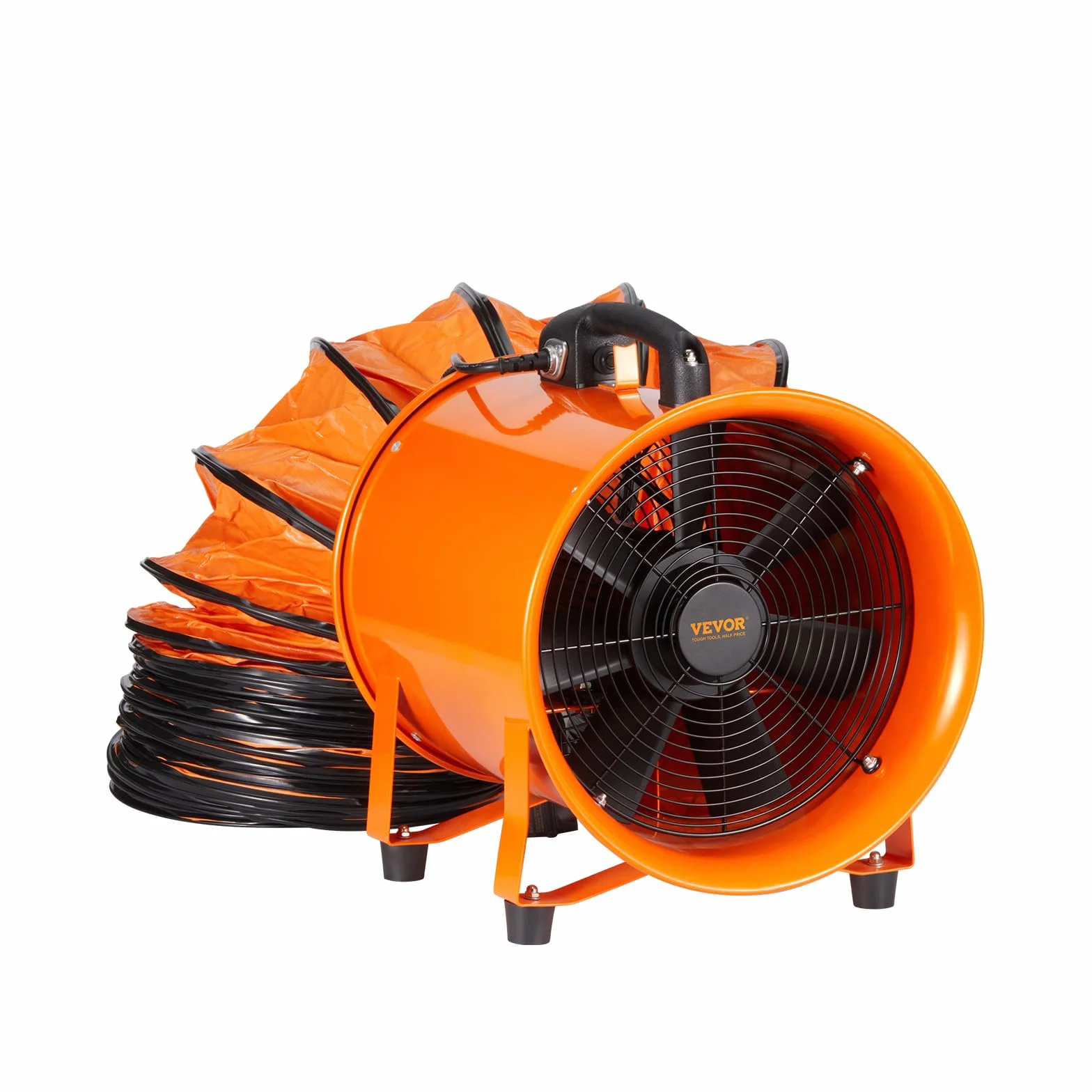 VEVOR wentylator wyciągowy przemysłowy 367 W 304,8 mm 5 m 4373 m3/h