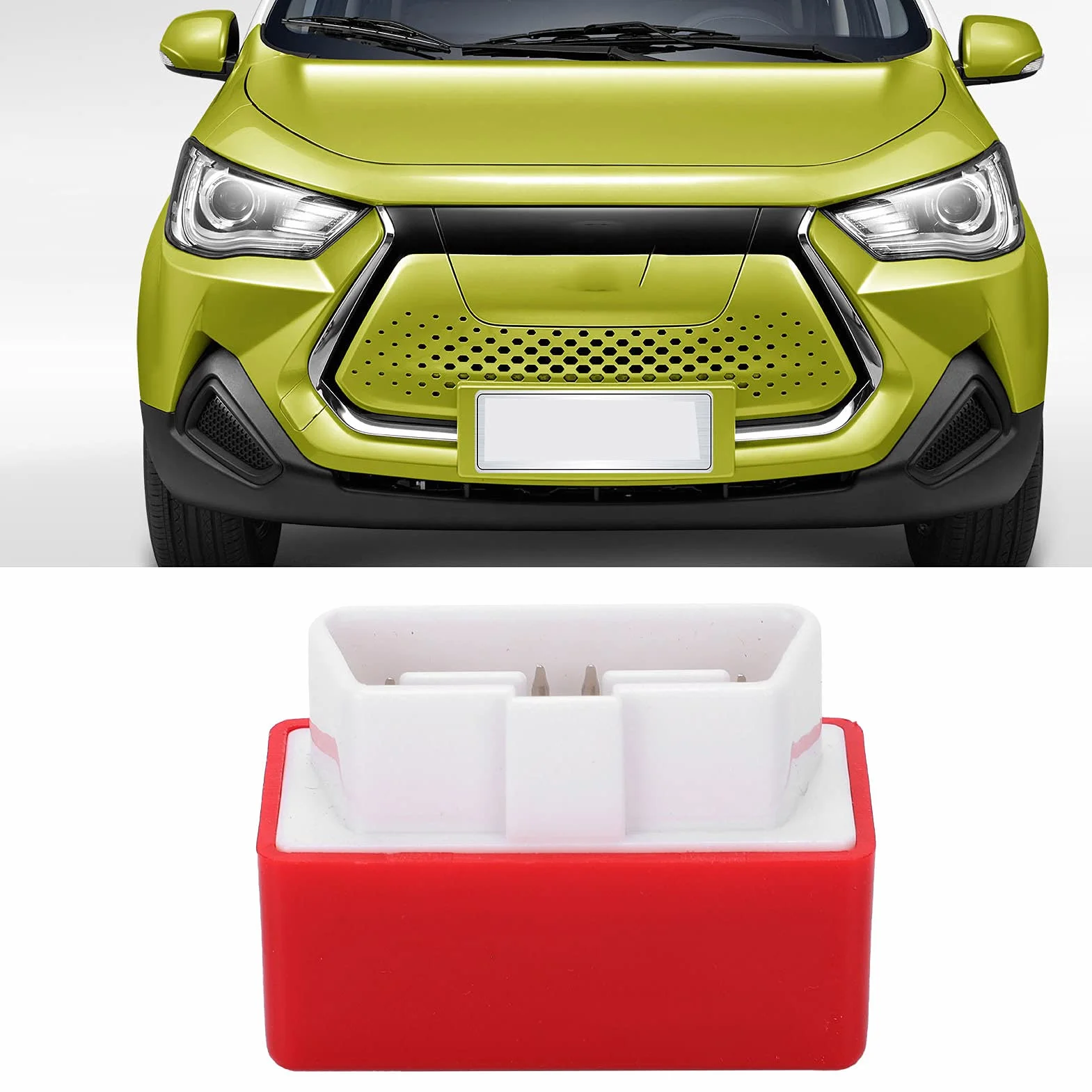 Tuning Chip Box, Wtyczka OBD2 Chip Tuning Box ECU Oszczędzaj Energię Ekonomiczne Akcesoria Samochodowe dla Red