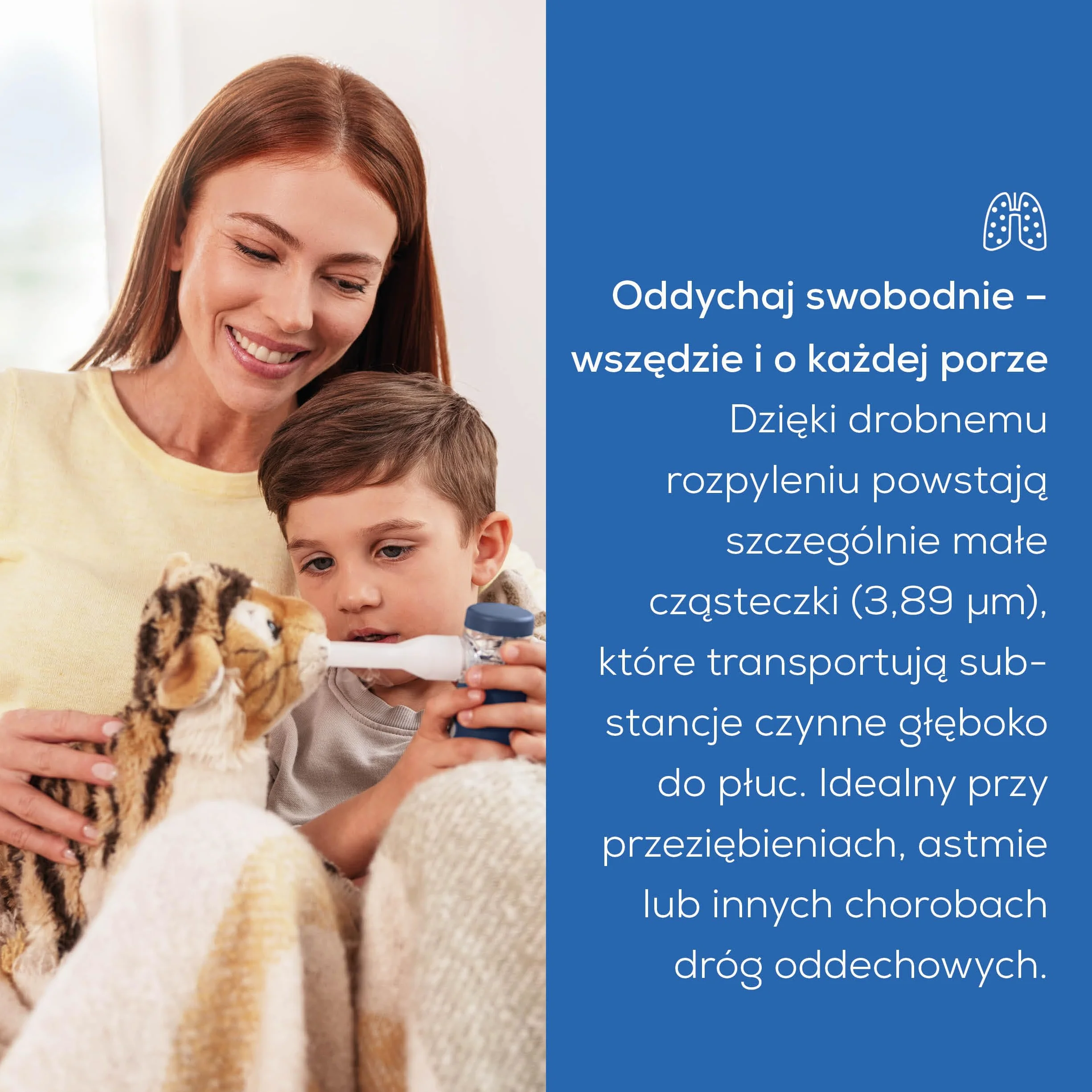 Beurer IH 49 Inhalator przenośny dla dzieci i dorosłych, cichy, z akumulatorem