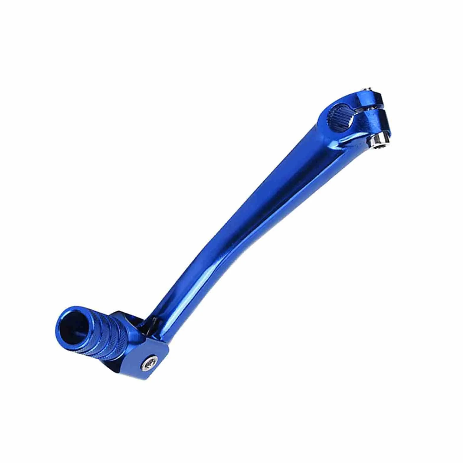 Motocykl Kickstart, Uniwersalna Dźwignia Zmiany Biegów Motocykla Złota, Inne, Akcesoria do Modyfikacji Motocykli Dźwignia Zmiany Biegów ze Stopu Aluminium Cnc (czerwona) (BLUE)