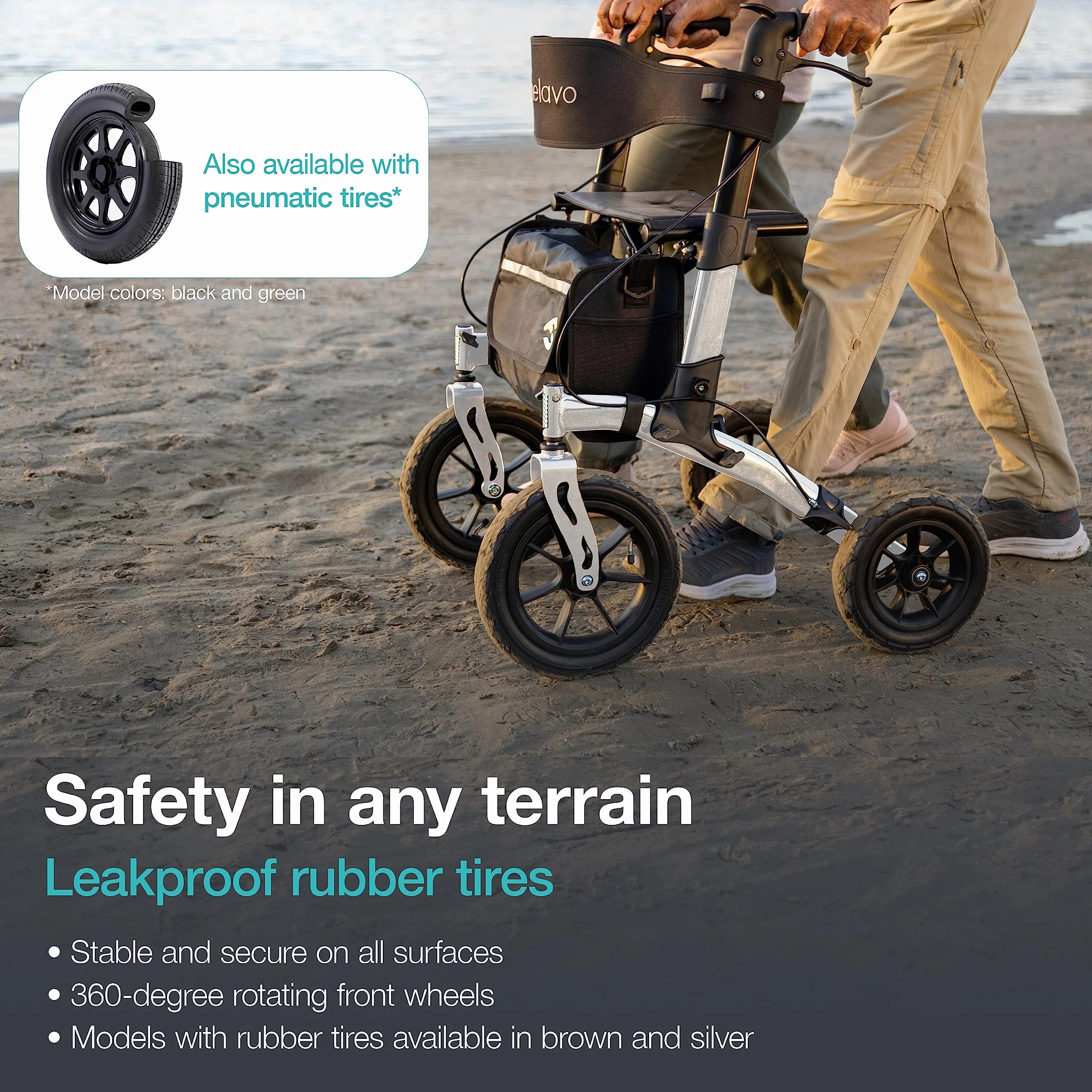 HELAVO rollator z odpornymi