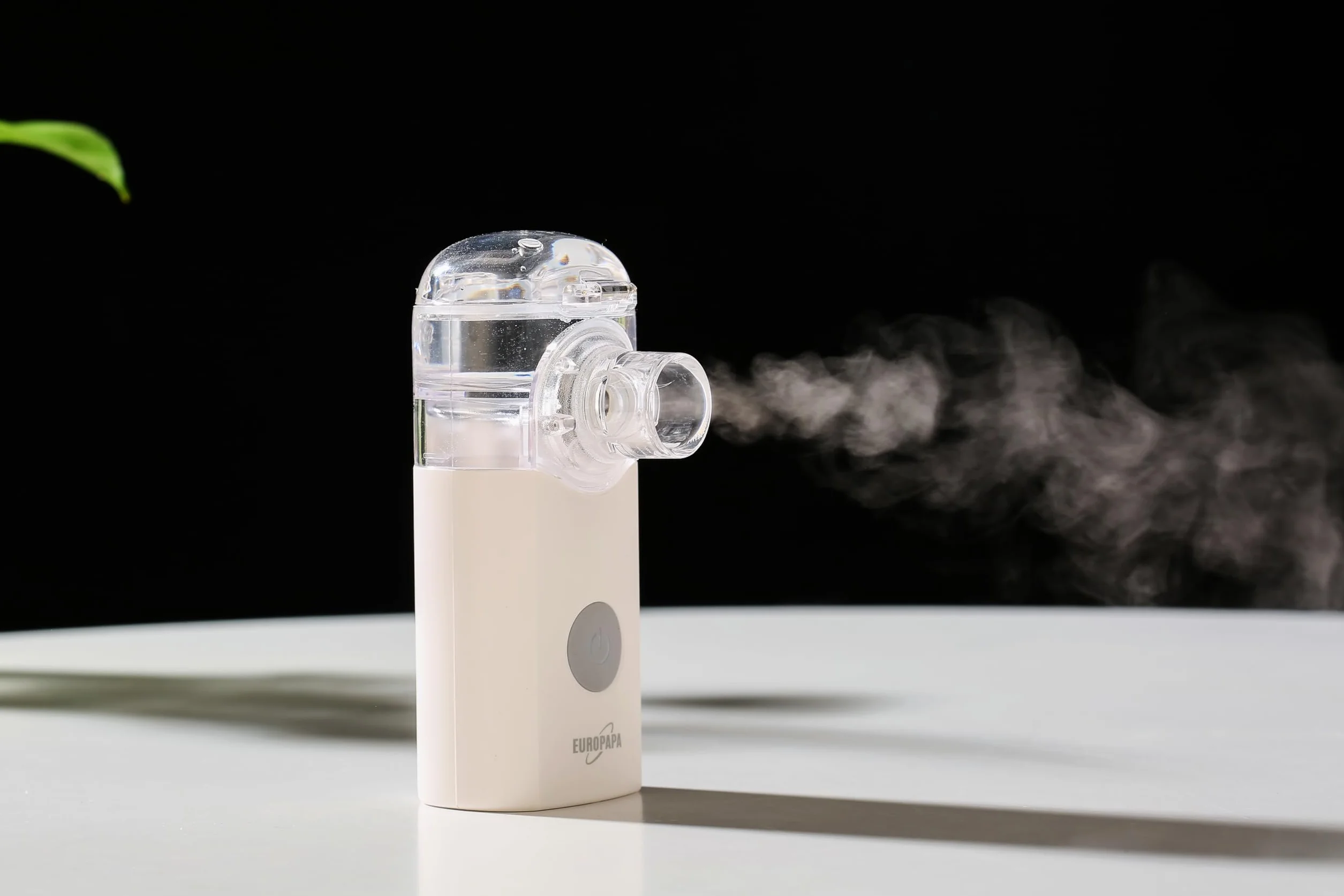 EUROPAPA Przenośny inhalator nebulizator z ustnikiem i maską, ładowany USB, cichy
