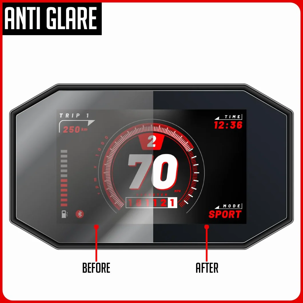 Speedo Angels GlareStop Osłona ekranu deski rozdzielczej kompatybilna z HONDA NT1100 (2022-) 2 x antyodblaskowa