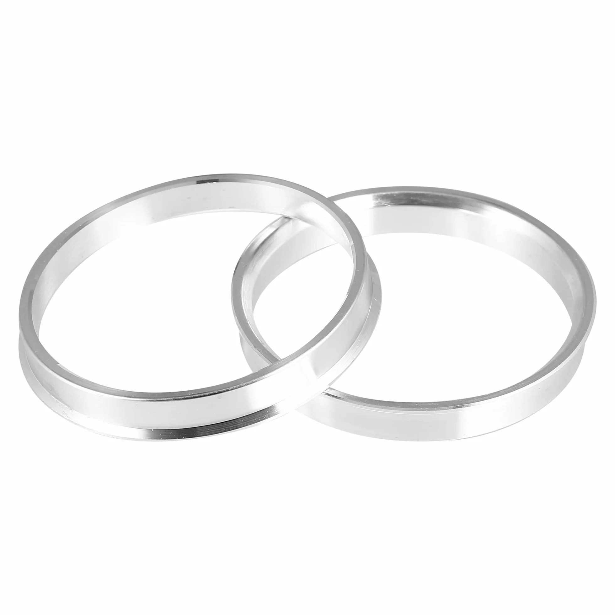 X AUTOHAUX 2 sztuki samochodowych pierścienie centryczne średnica zewnętrzna 72,6 mm do średnicy wewnętrznej 66,6 mm