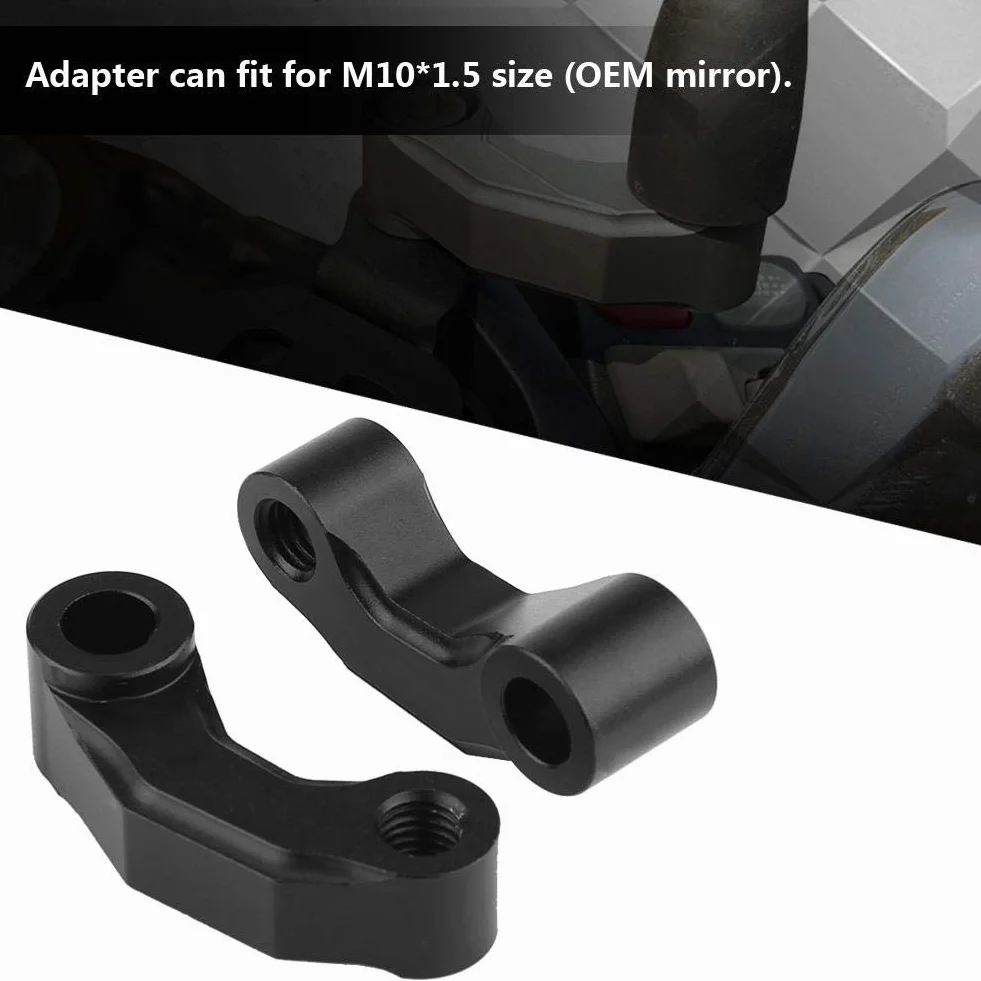 Keenso Adapter przedłużenia wspornika lusterka motocyklowego do R1200GS LC/ADV 13-18 R NineT/R1200R