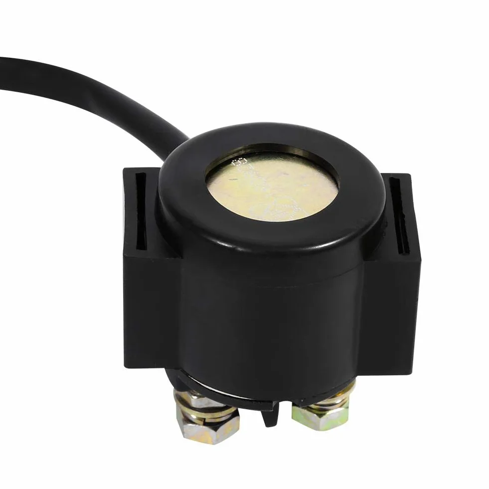 Przekaźnik rozrusznika,125cc solenoid-KIMISS 12 V przekaźnik elektromagnetyczny rozrusznika silnika przekaźnik rozrusznika elektromagnetyczny dla chińskiego skutera ATV 50cc 125cc 150cc 250cc