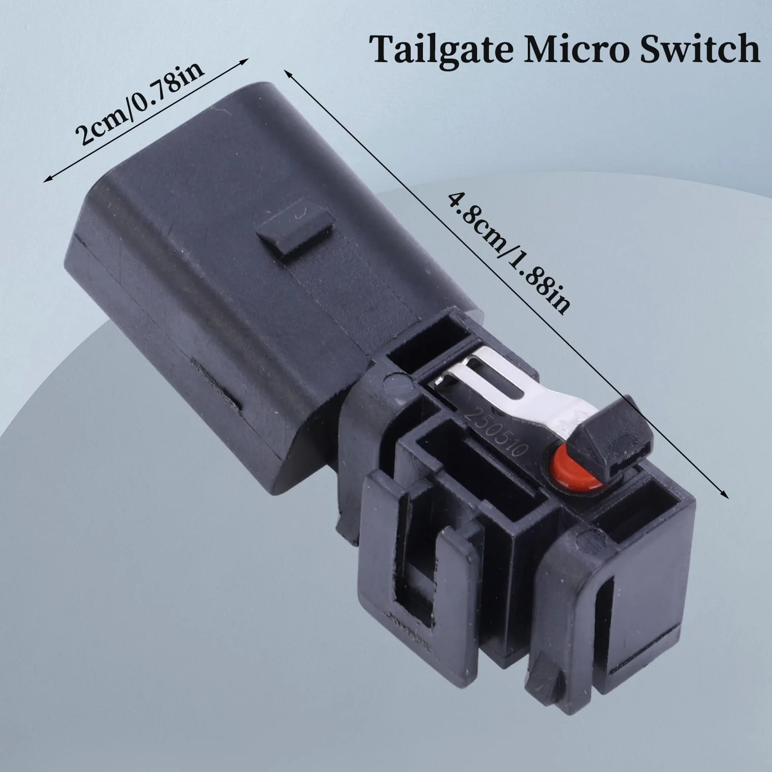 Zastępczy mikroprzełącznik tylnej klapy kompatybilny z modelami VW 2002-2009 - pasuje bezpośrednio 1T0962103. Wysokiej jakości, trwały przełącznik z łatwą instalacją.