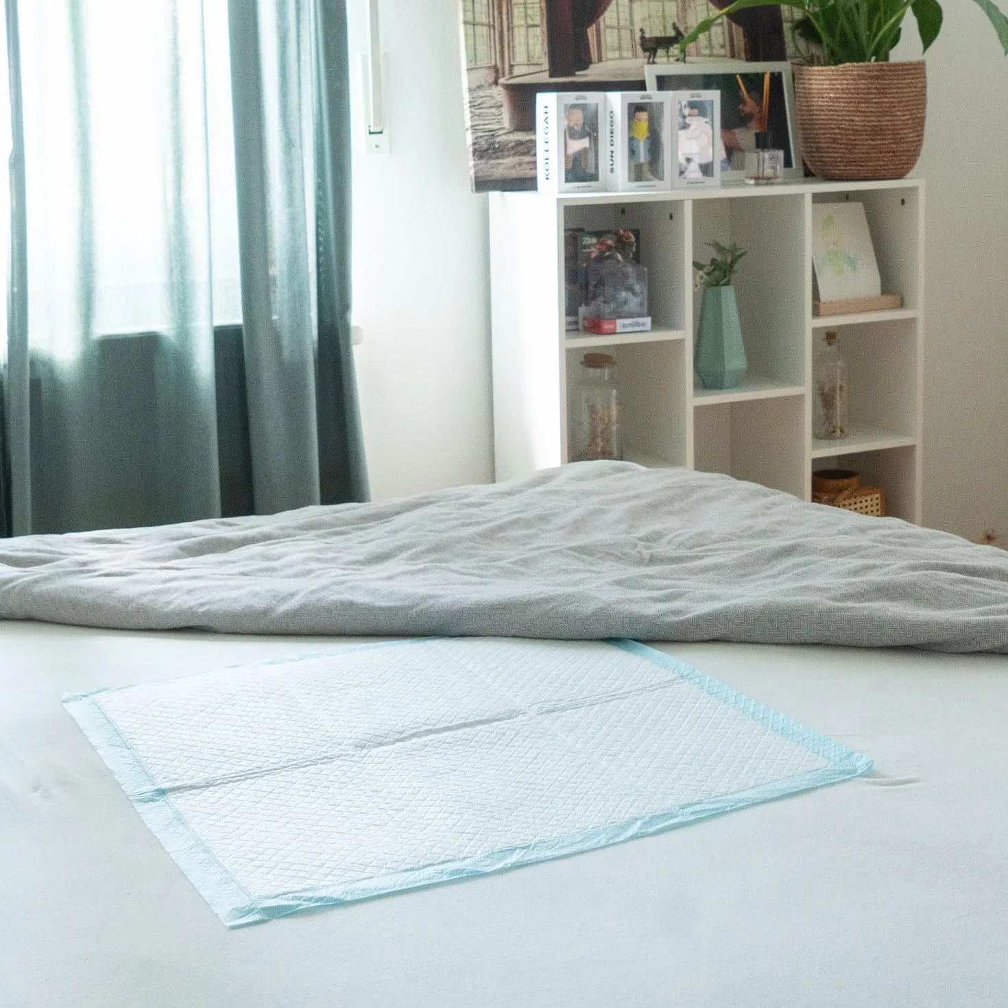 Sensalou Pokrowce na nietrzymanie moczu 60 x 60 cm 100 sztuk wodoodporne chłonne jednorazowe podkładki