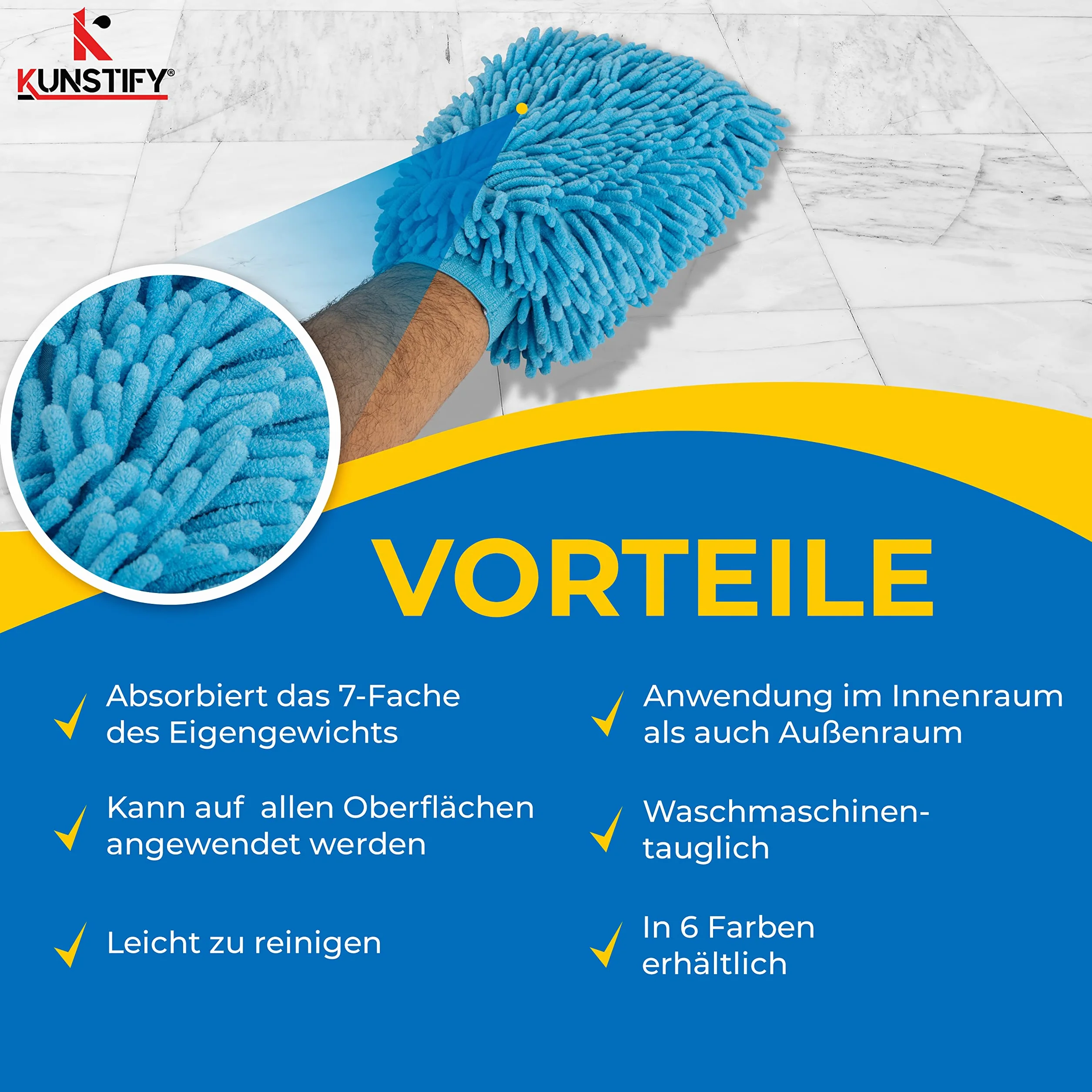 KUNSTIFY rękawica do mycia akcesoria samochodowe ściereczki z mikrofibry zestaw do czyszczenia samochodu ściereczka z mikrofibry zestaw do pielęgnacji samochodu polska pielęgnacja samochodu tkanina z