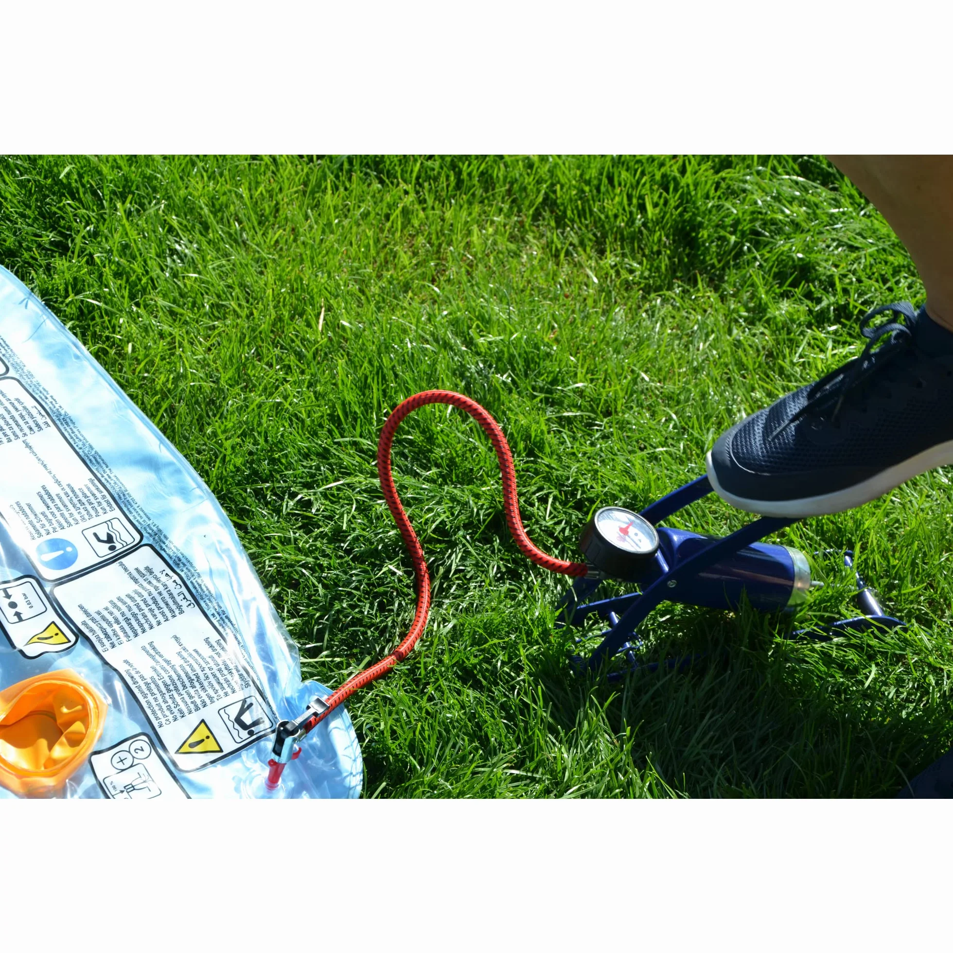 cartrend Wąż zamienny do pompki nożnej, z szybkozłączem zaworowym, długość 58 cm