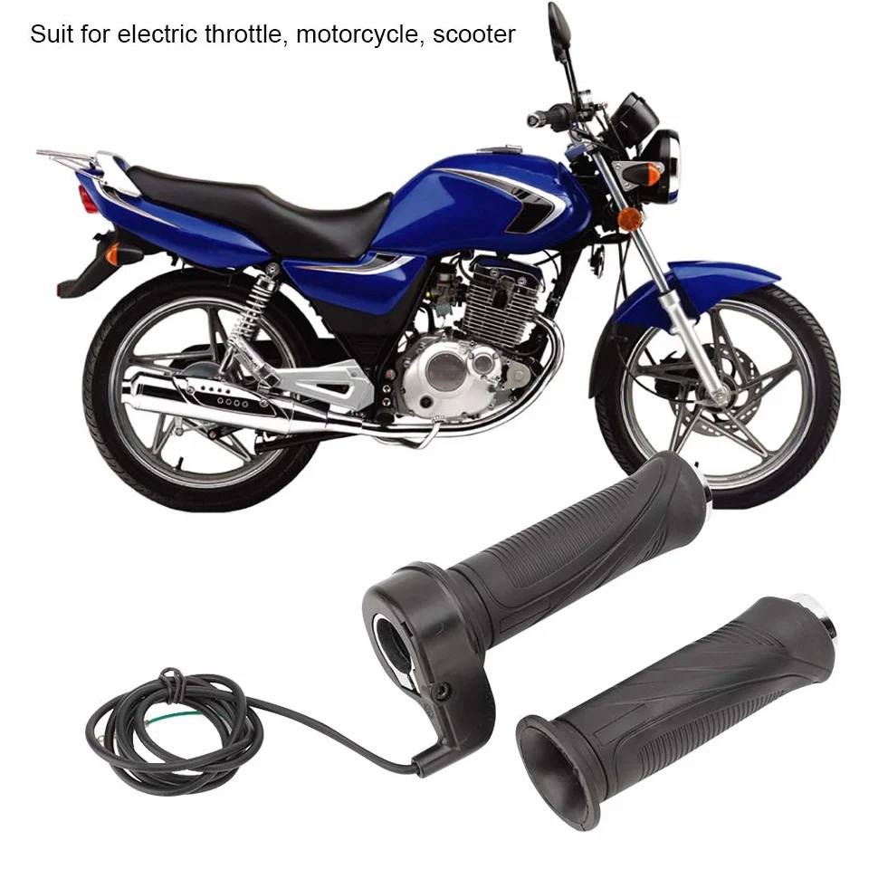 Kabel z uchwytem przepustnicy przepustnicy Ebike, uniwersalna kierownica do roweru elektrycznego ATV Dirt Bike Speed ​​Control