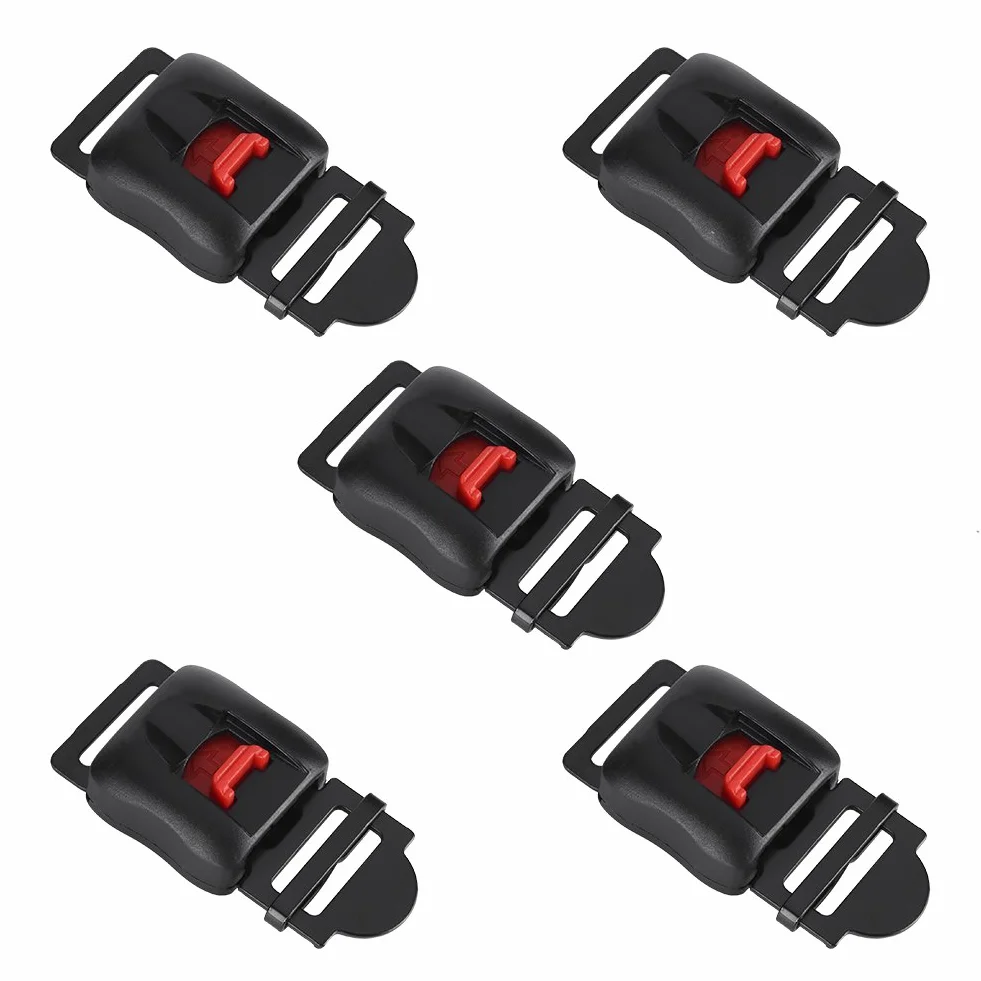 Yosoo Health Gear Zestaw 5-częściowy kask motocyklowy z szybkim zapięciem, pasek pod brodę, klamra oddzielająca, części zamienne do integralnego kasku crossowego