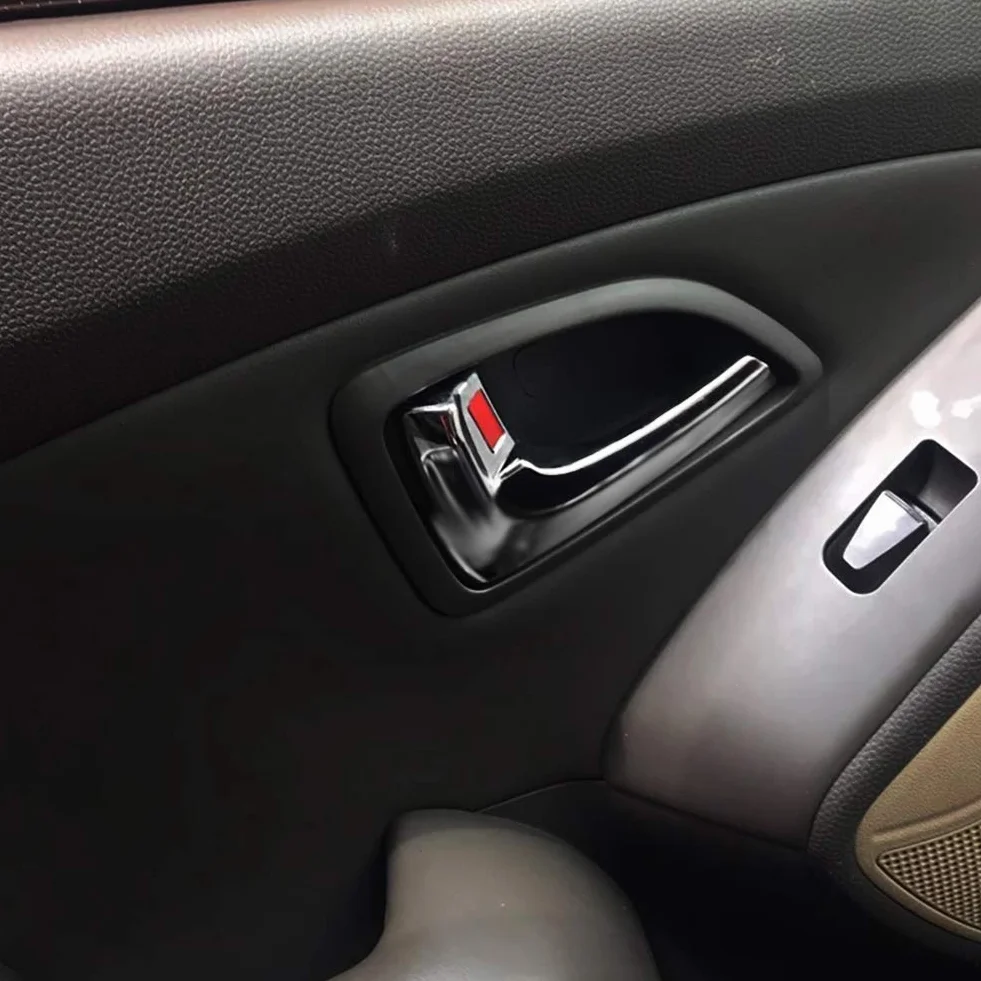 1 sztuk klamki do drzwi Car Styling lewy jasny kolor wewnętrzne klamki do drzwi wewnętrznych dla ix35 10-14