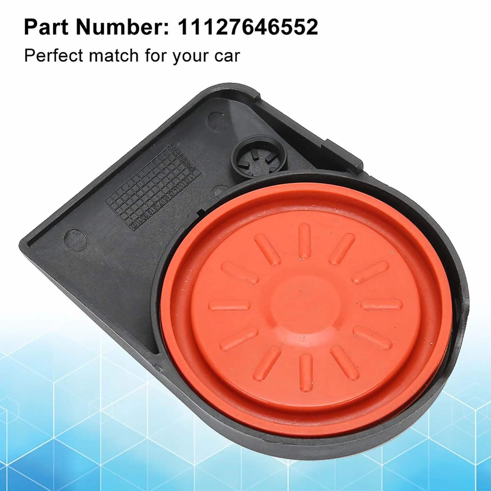 Qiilu PCV zestaw zaślepek do zaworu cylindrycznego, 11127646552 PCV, zestaw nasadek na zawór cylindrowy, pasuje do Mini Paceman