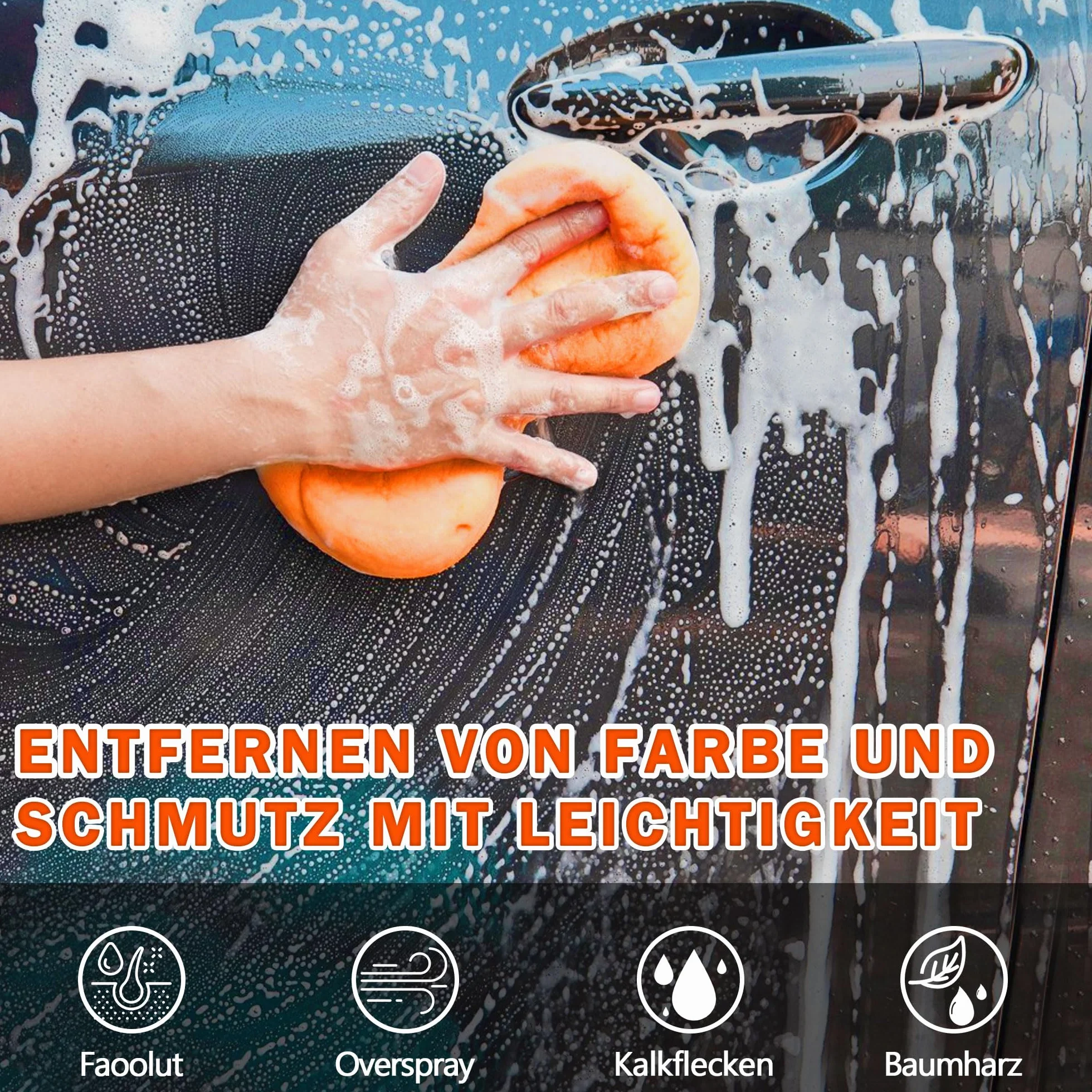 Glina do czyszczenia lakieru samochodowego, 4 szt., 100 g, masa do czyszczenia lakieru samochodowego, z ręcznikiem z mikrofibry, do czyszczenia samochodu, do polerowania szyb