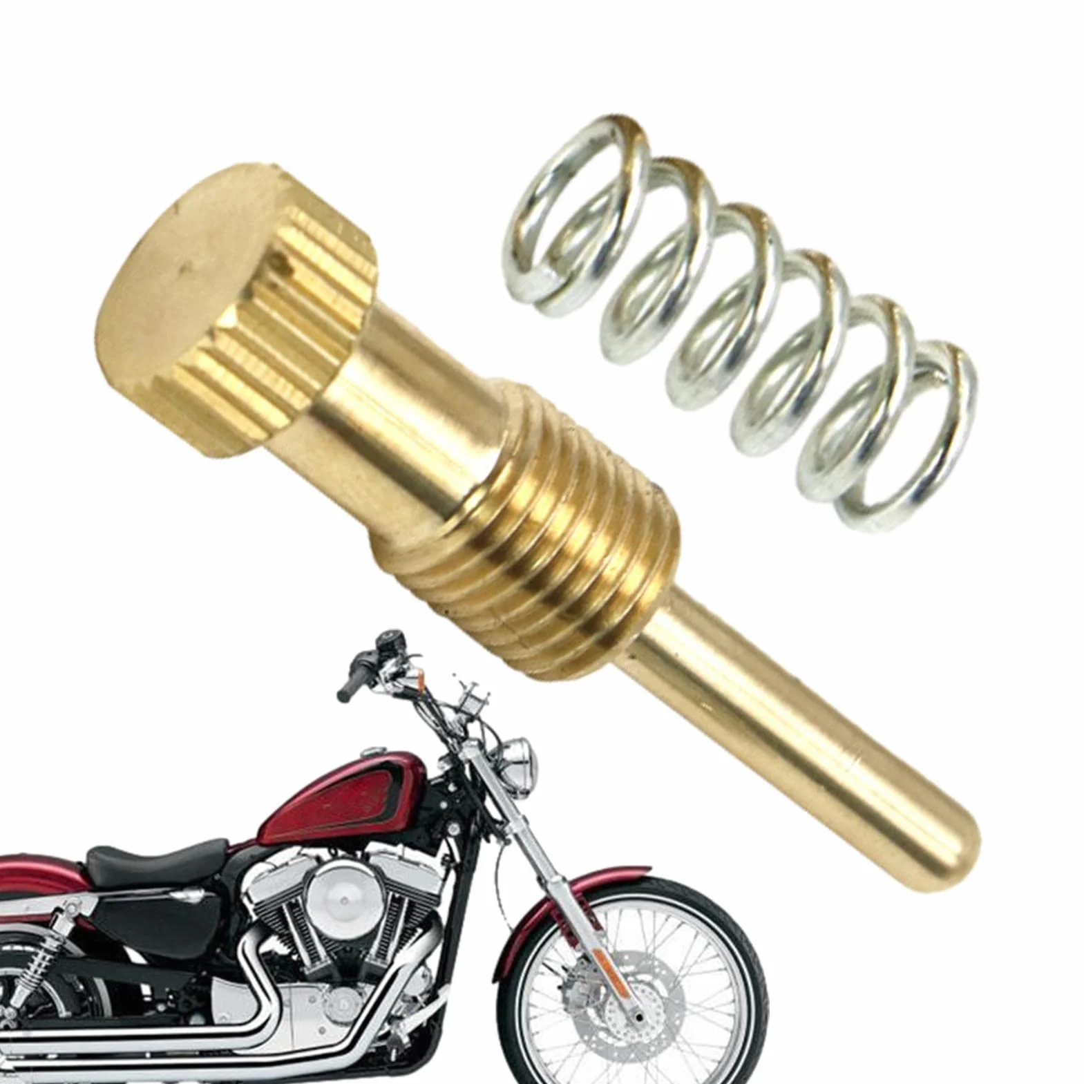 ?rubowy regulator mieszanki - Wymiana ?ruby regulacyjnej mieszanki powietrza biegu ja?owego | ?ruba regulacyjna powietrza ?ruby mieszanki Narz?dzie motocyklowe do ga?ników YBR125, VM22, Shengyi