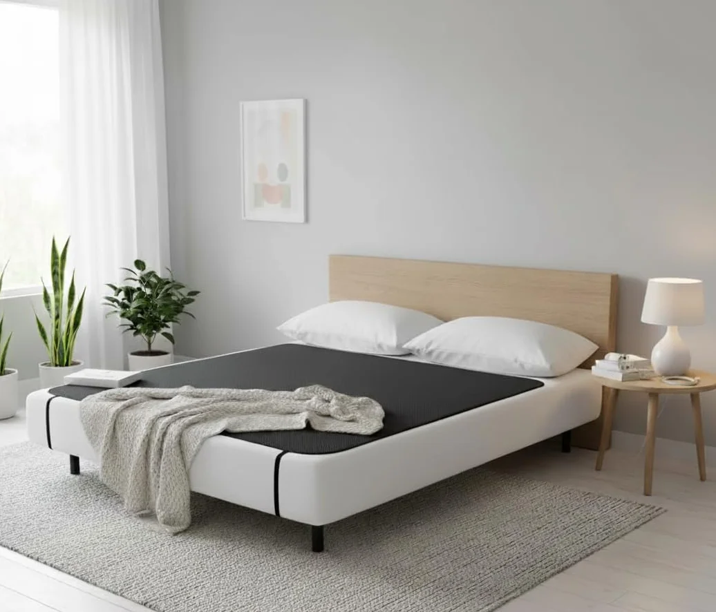 Mata na łóżko przewodząca PU XL 137 x 185 cm z adapterem EU