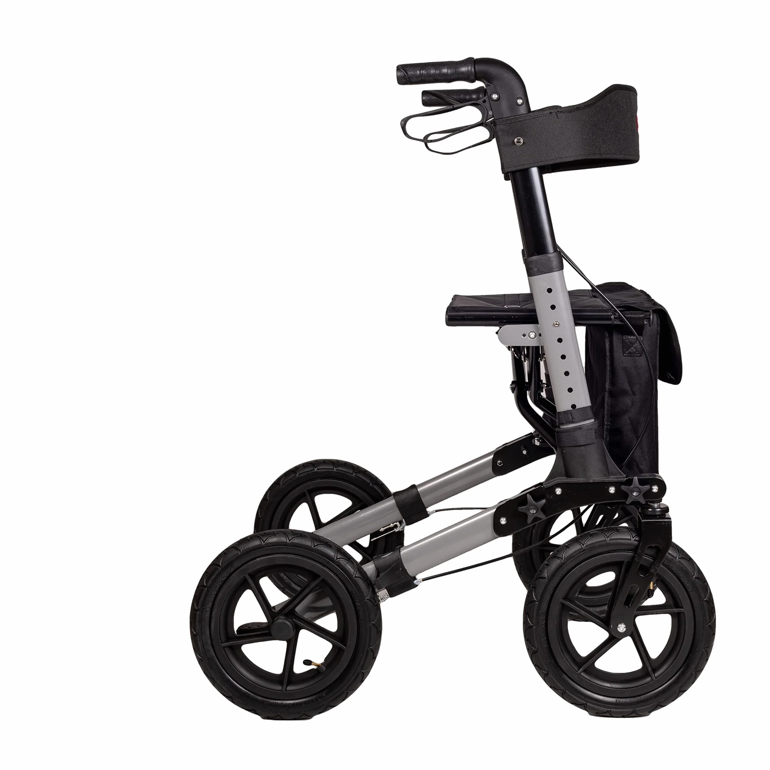 Antar Chodzik Typu Walker Srebrny Czarny 63 x 30 x 38 cm