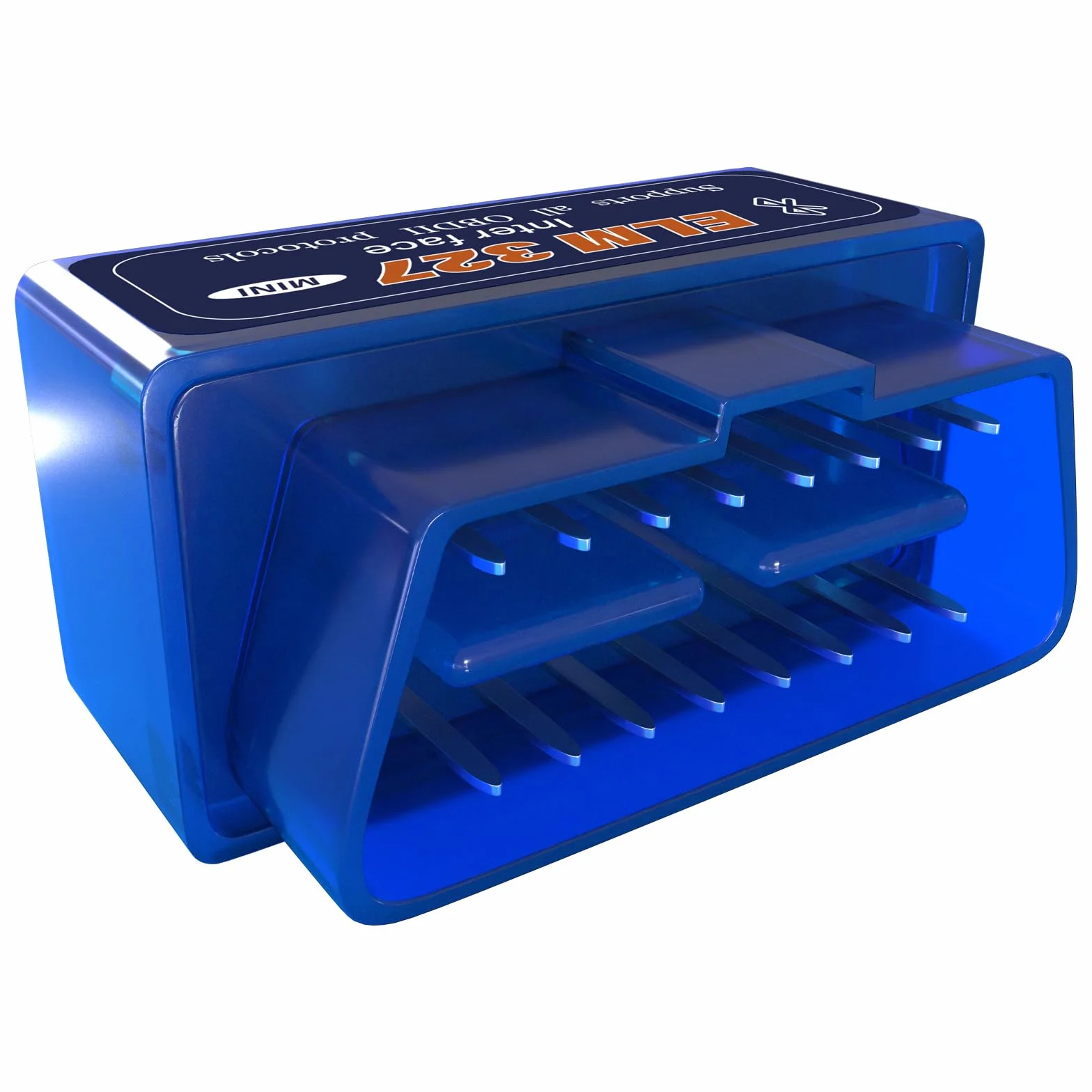 MMOBIEL Gniazdo OBD2 Bluetooth – OBD Skaner Samochodowy Kompatybilny z iOS, iPhone, iPad i Android - Bluetooth Carscanner – Kable OBD2 Bezprzewodowy Czytnik Kodów Samochodowych OBD - Mini V2.1