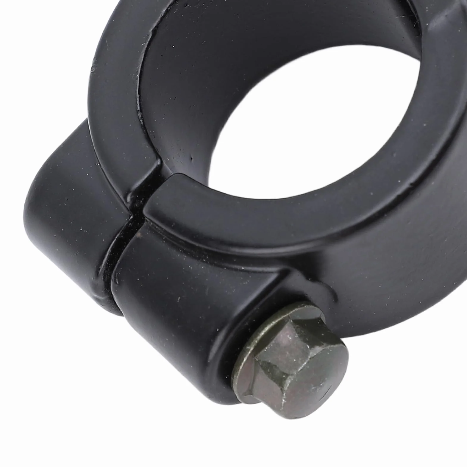 2 szt. 25mm Uniwersalna Kierownica Motocykla Uchwyt do Mocowania Lusterka Adapter Zaciskowy do Motocykli, ATV, Skuterów i Rowerów Niestandardowych (Czarny M10)