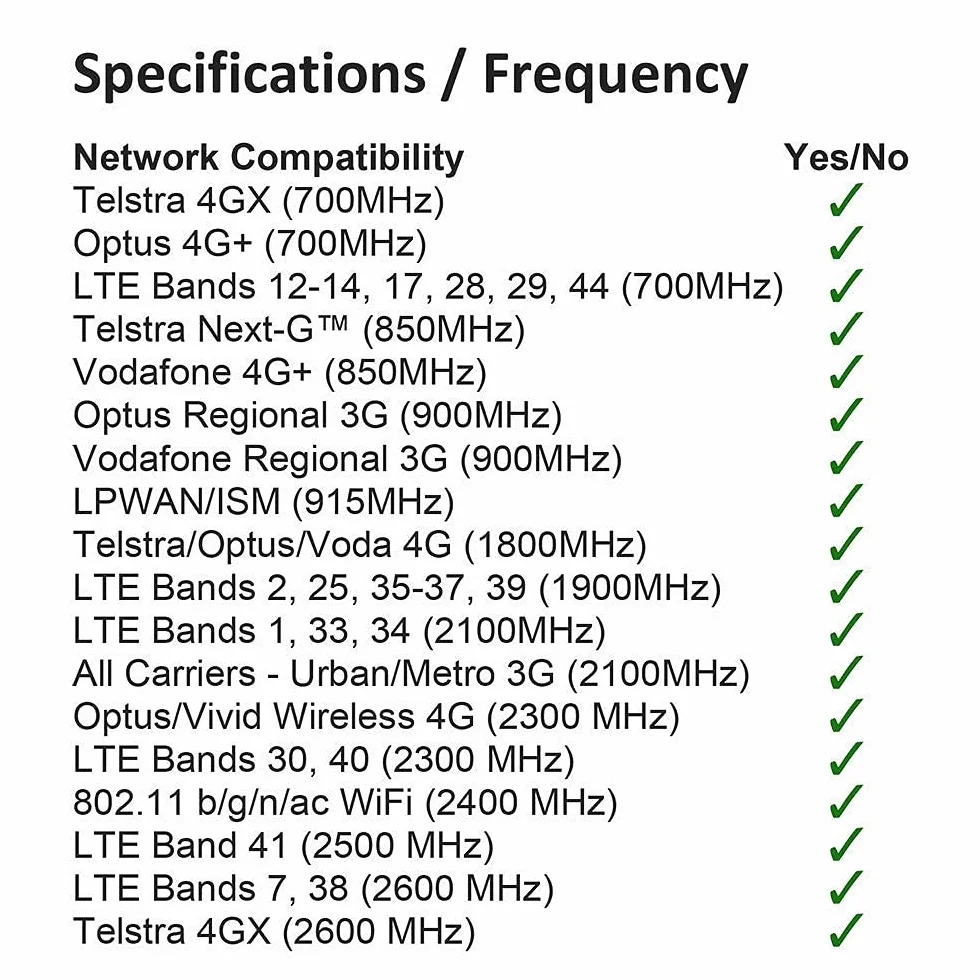 Superbat Antena 4G LTE GSM Omni-Directional 700-2600 MHz, montaż samoprzylepny, antena z SMA Male Connector do samochodu, hotspotu, routera, modemu bramy 10ft