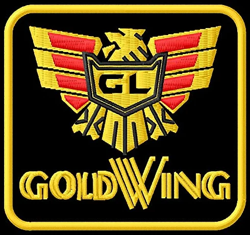 Hon Gold Wing Goldwing GL łatka przeznaczona dla Honda Goldwing GL Bikers Motocykl Motocykl Aufnäher Parche Bordado brodé patche écusson Toppa ricamata