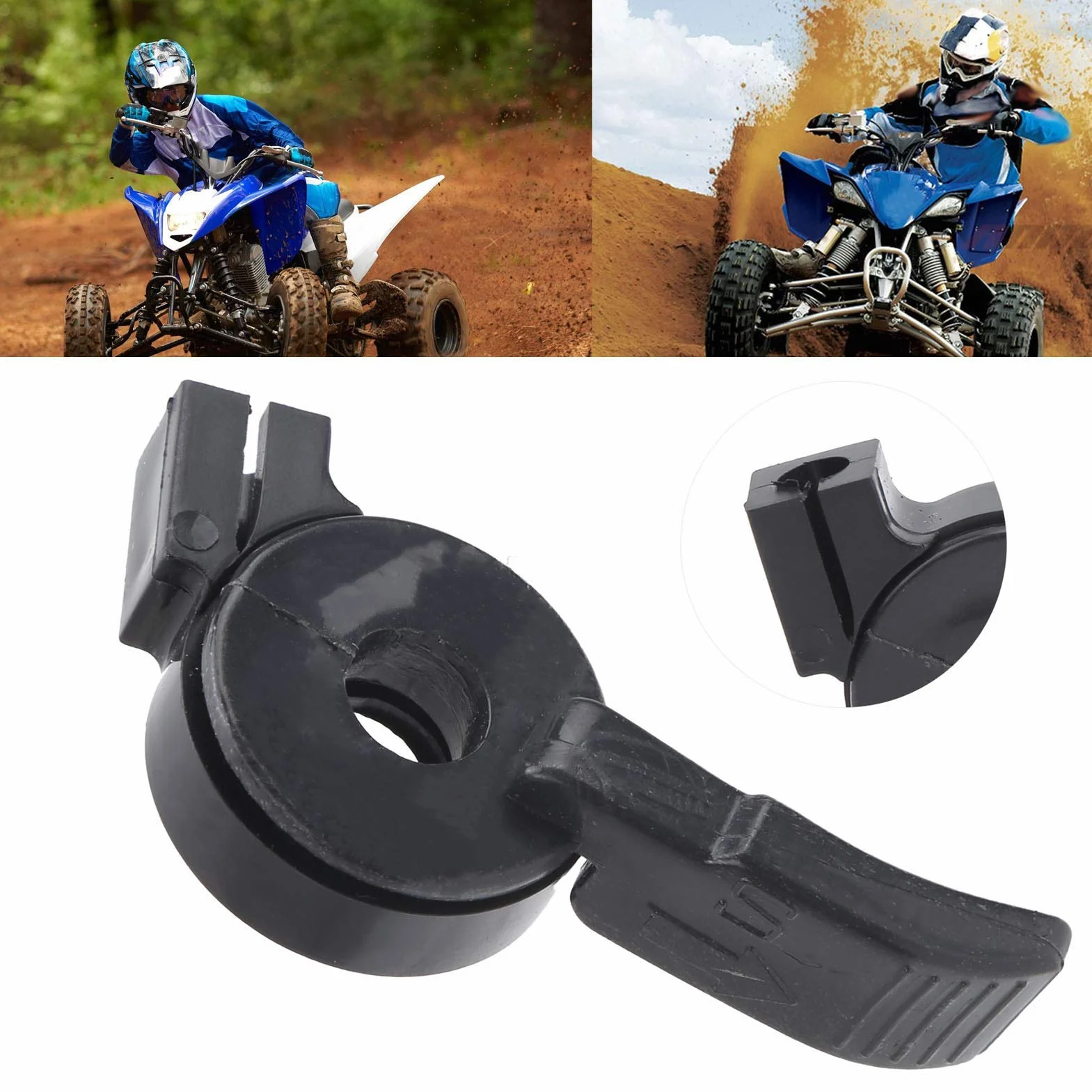 Dźwignia Ssania Kierownicy, Dźwignia Ssania Przepustnicy Kierownicy Pasuje do Pit Trail Dirt Quad ATV 110cc 125cc 150cc 250cc
