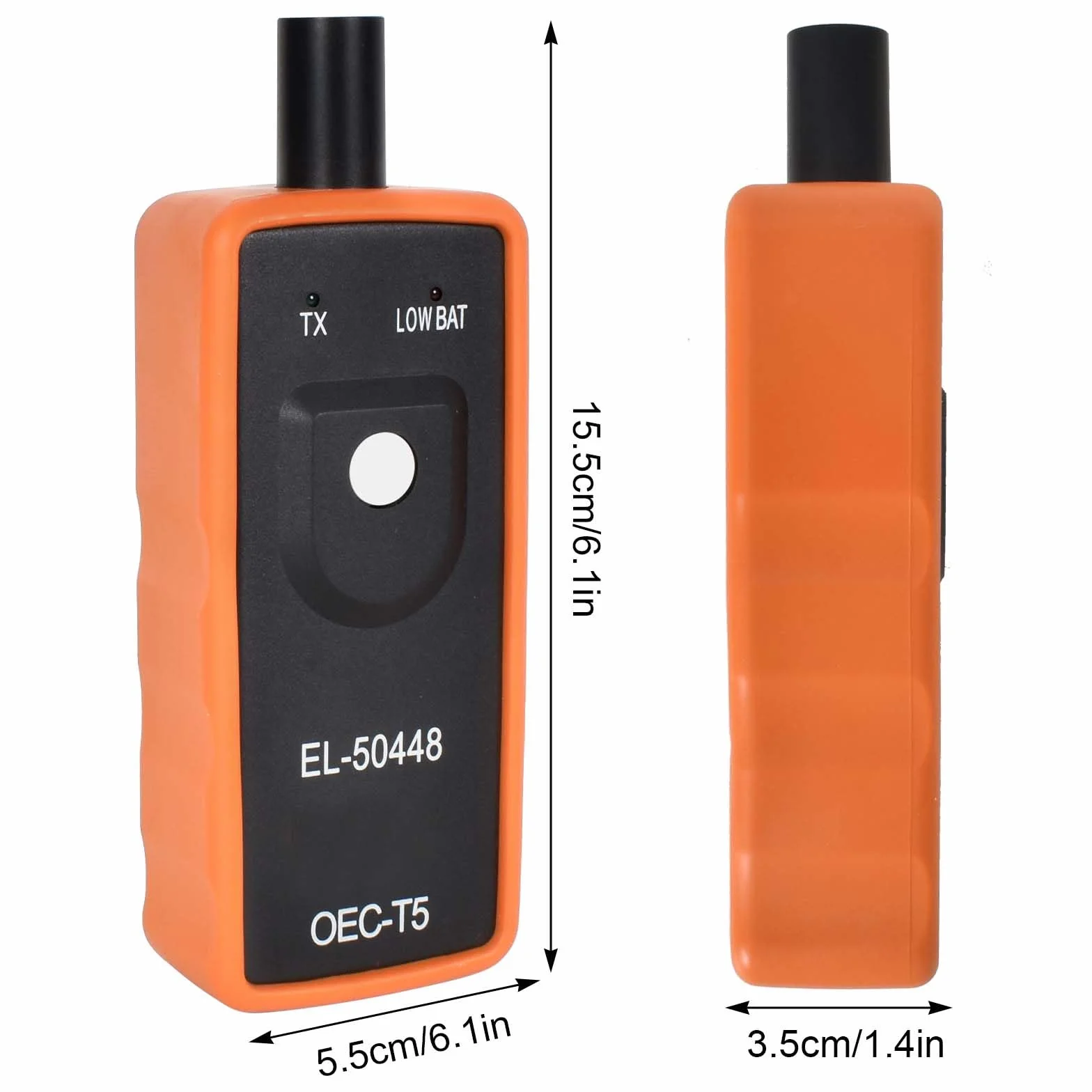 Colexy Narzędzie do resetowania TPMS Dokładny pomiar, narzędzie do ponownego uczenia się czujnika EL-50448 OEC T5, łatwe w użyciu narzędzie do zmiany czujnika, części samochodowe