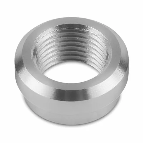 2 szt. 3/8 Cala NPT Złączka do Wspawania Aluminiowa Przejściówka do Rur z Gwintem Wewnętrznym Gwintowana Złączka do Wspawania Złączka NPT z Gwintem żeńskim do Przyspawania do