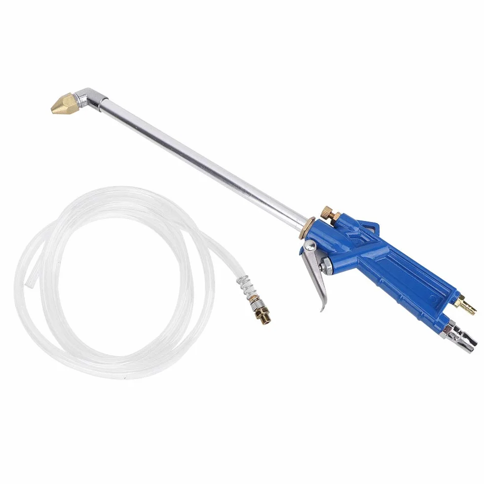 40Cm Car Water Cleaning Gun, Engine Cleaning Gun Solvent Air Sprayer Engine Cleaning Gun Engine Oil Cleaner Pneumatic Tool With 1.2M Hose
