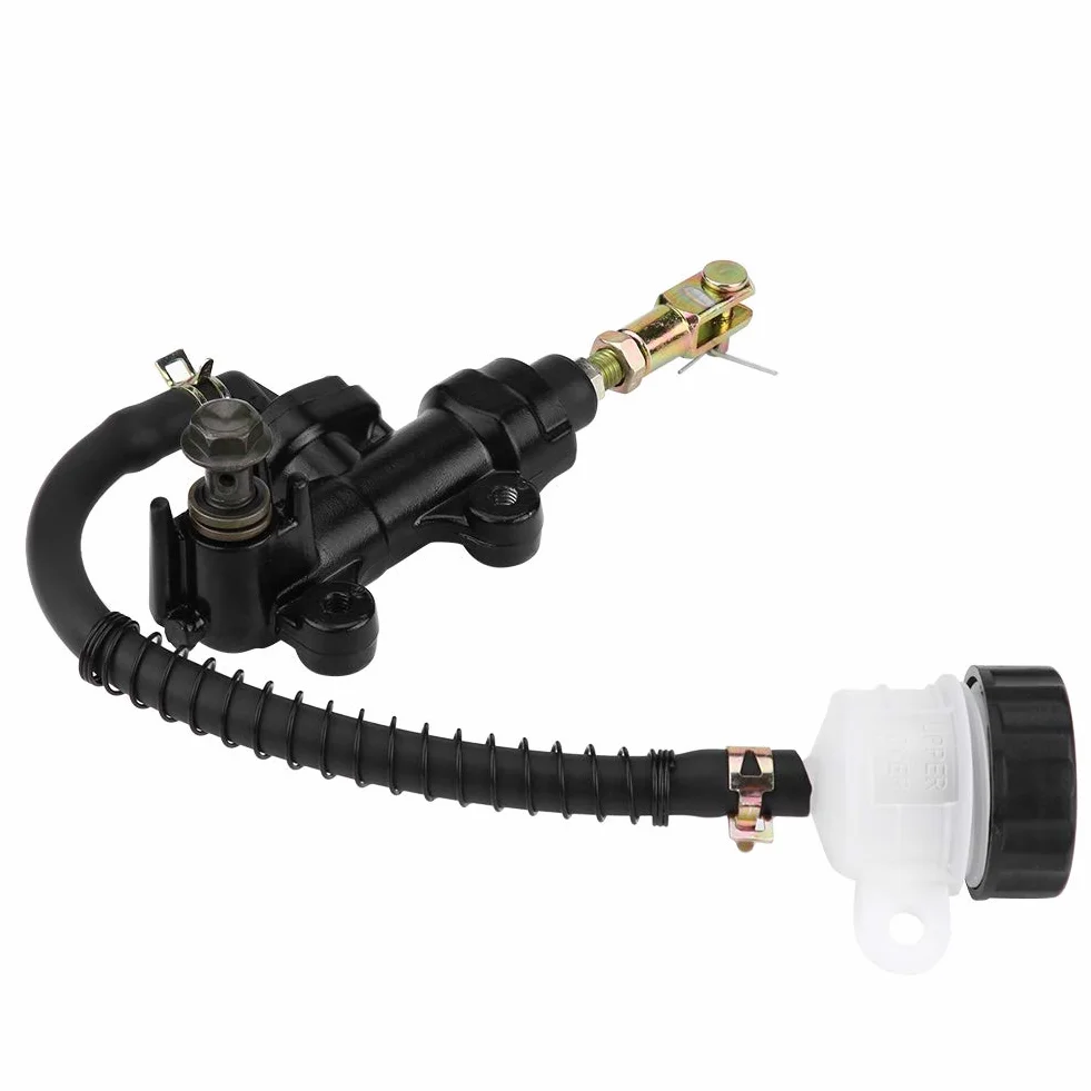 KIMISS Pompa hydrauliczna tylnego hamulca nożnego z zbiornikiem for SUZUKI GSXR 600 750 1000 1300 | Cylinder główny hamulca | Wysoka wydajność