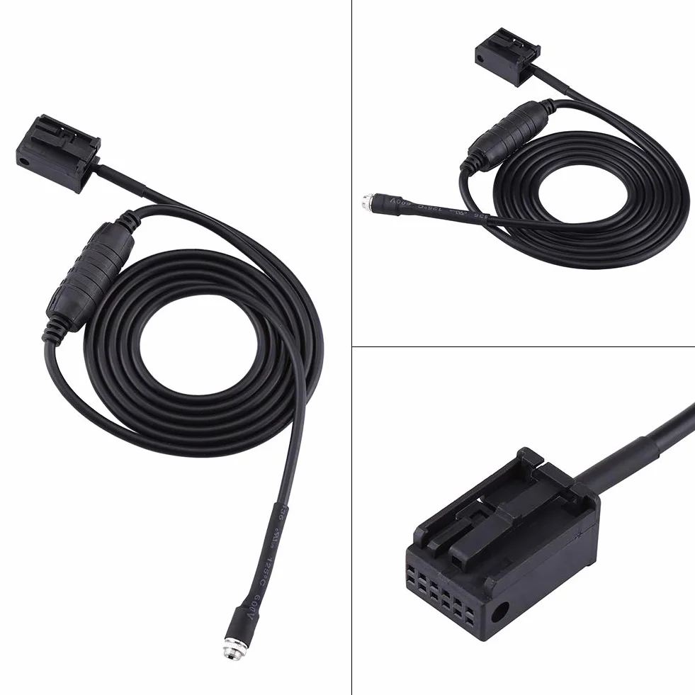 Kabel dodatkowy do samochodu, czarne gniazdo do dodatkowego adaptera, pasuje do E85 E86 Z4 CD X3 E83 12-biegunowego przewodu