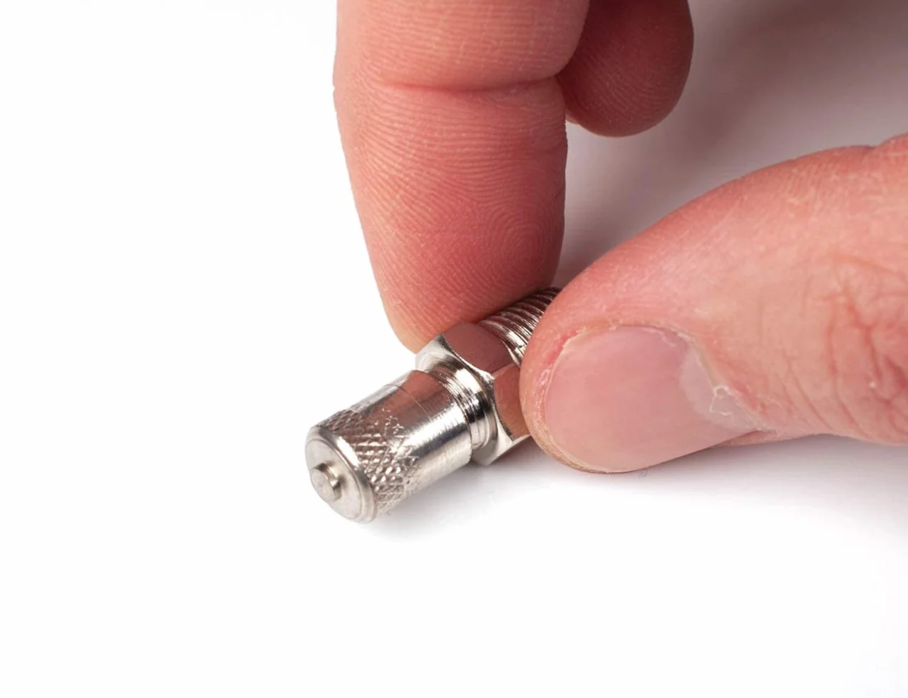 Zawór pomiarowy, adapter do zaworu samochodowego, do opon samochodów osobowych, gwint 1/8“ BSP AG na Vg8 Schrader, wkład zaworowy do pompy ciepła, do układu sprężonego powietrza